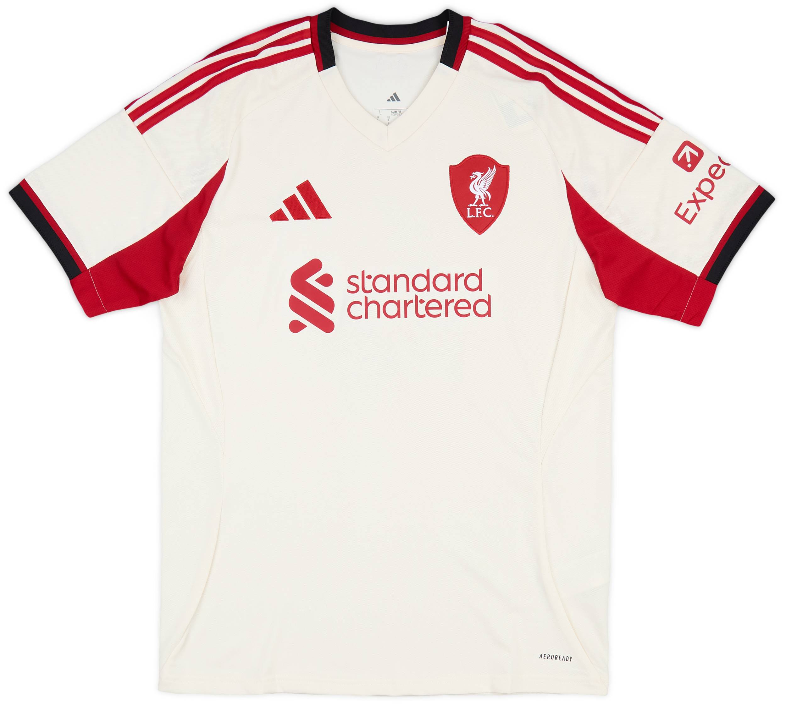 L.F.C. VIRGIL 4 シャツ クリーム色 LIVERPOOL 2021 2022 AWAY FOOTBALL SHIRT #4 VIRGIL VAN DIJK