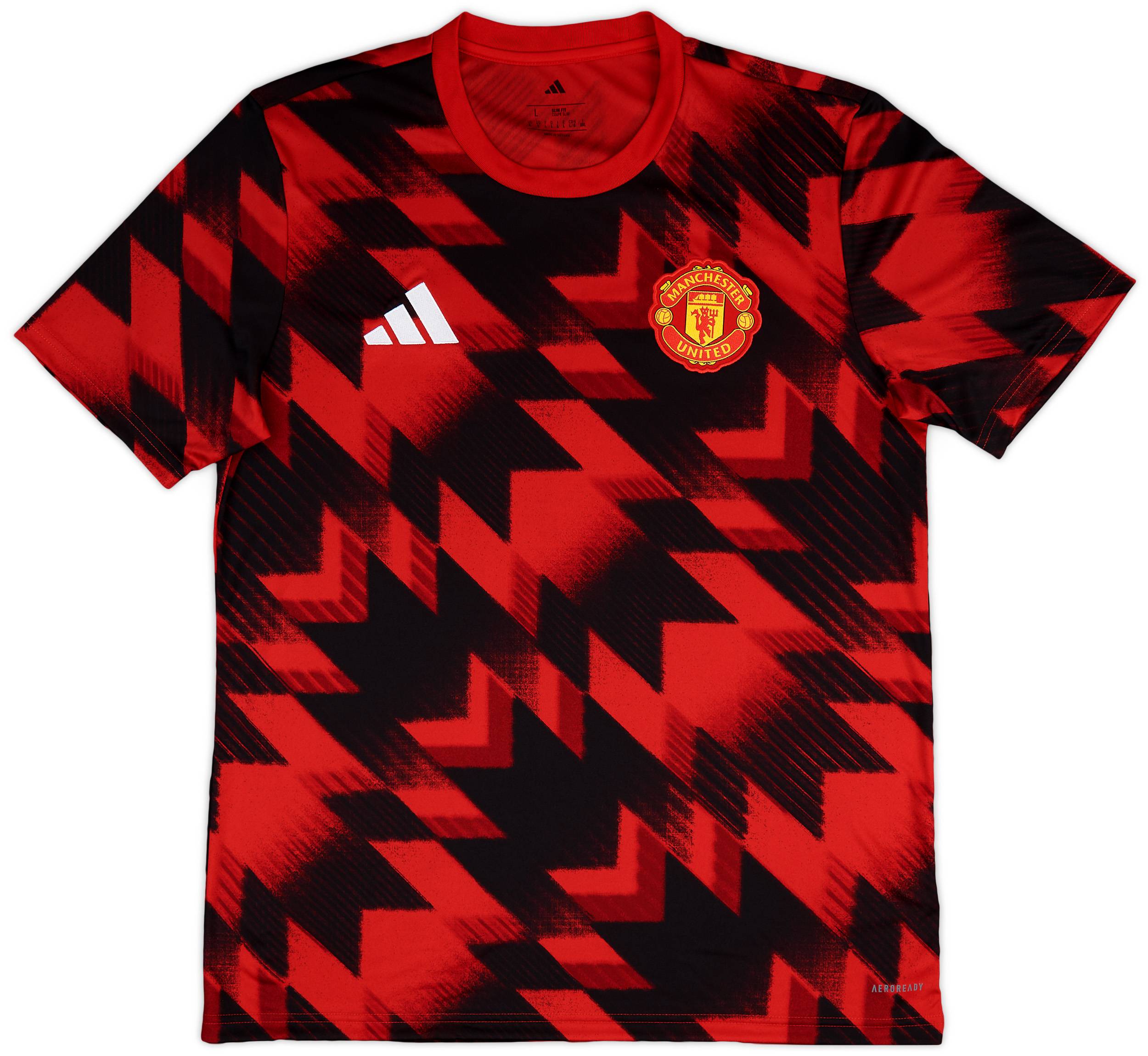 2025-26 Manchester United adidas Pre-Match Shirt