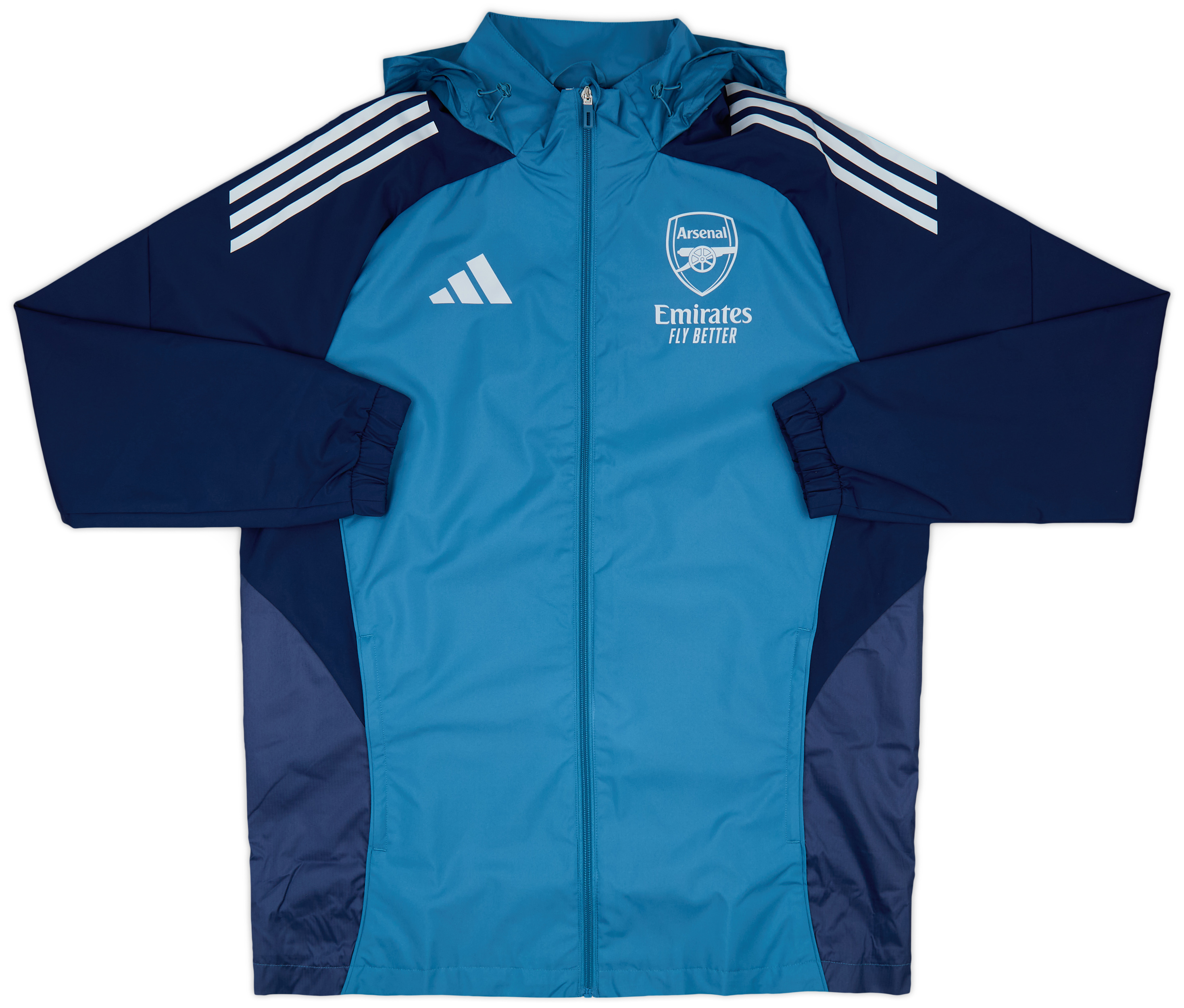 15　2025-F02　N-SUN4.0 2025-26 Arsenal adidas All-Weather Jacket