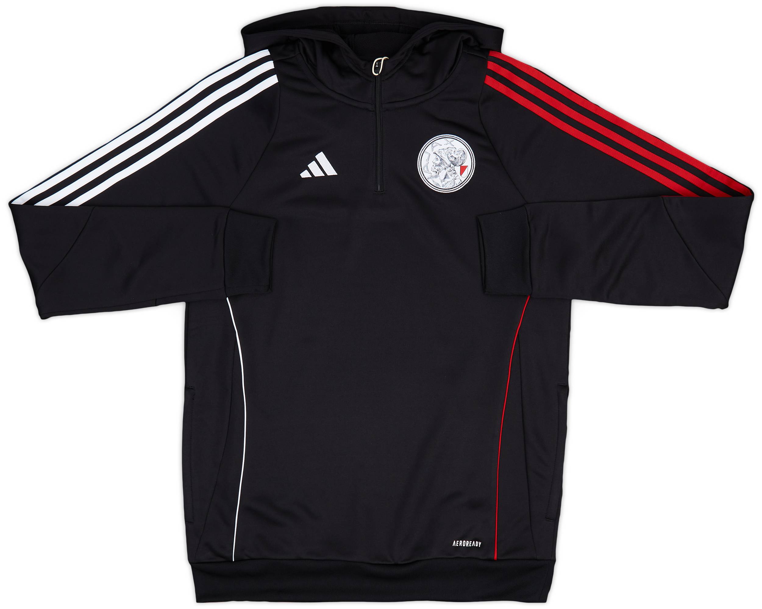 2025-26 Ajax adidas 1/4 Zip Hooded Top (KIDS)