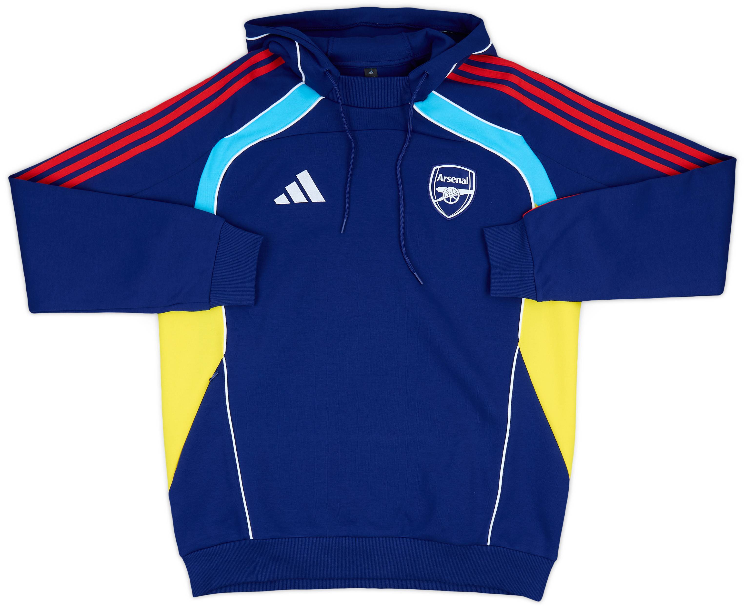 2025-26 Arsenal adidas Urban Purist Doubleknit Hooded Top