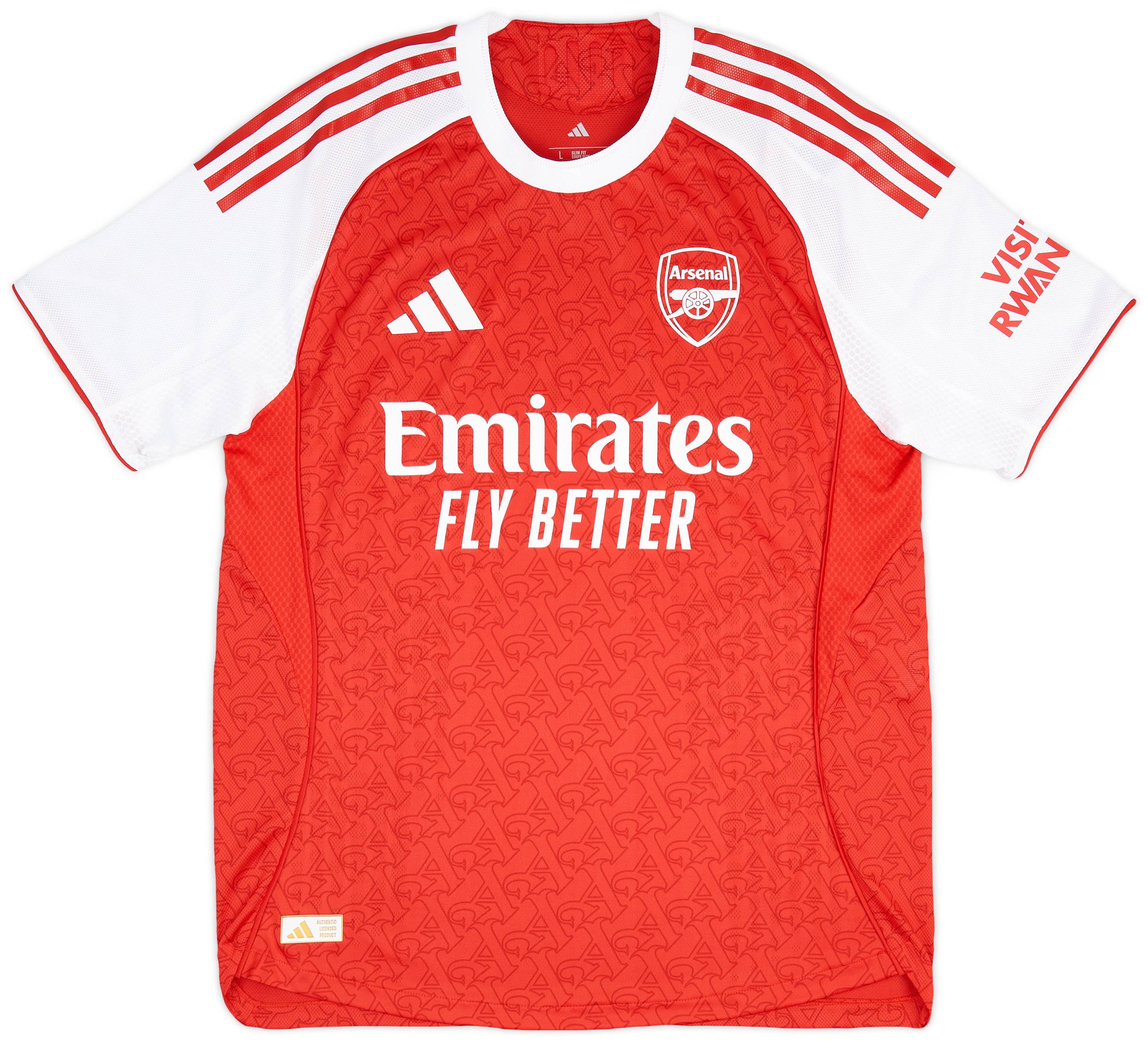 2025-26 Arsenal Authentic Home Shirt