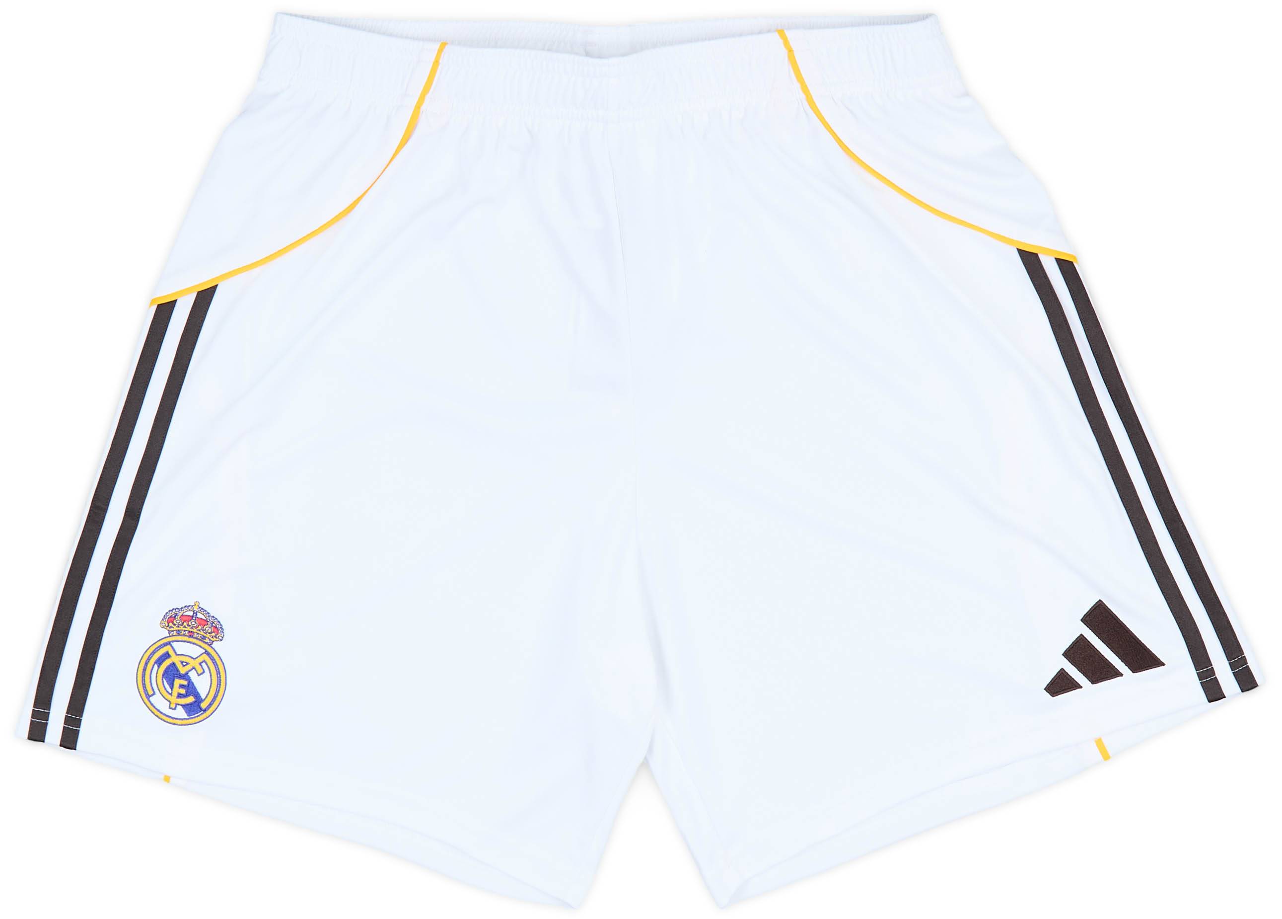 2025-26 Real Madrid Home Shorts