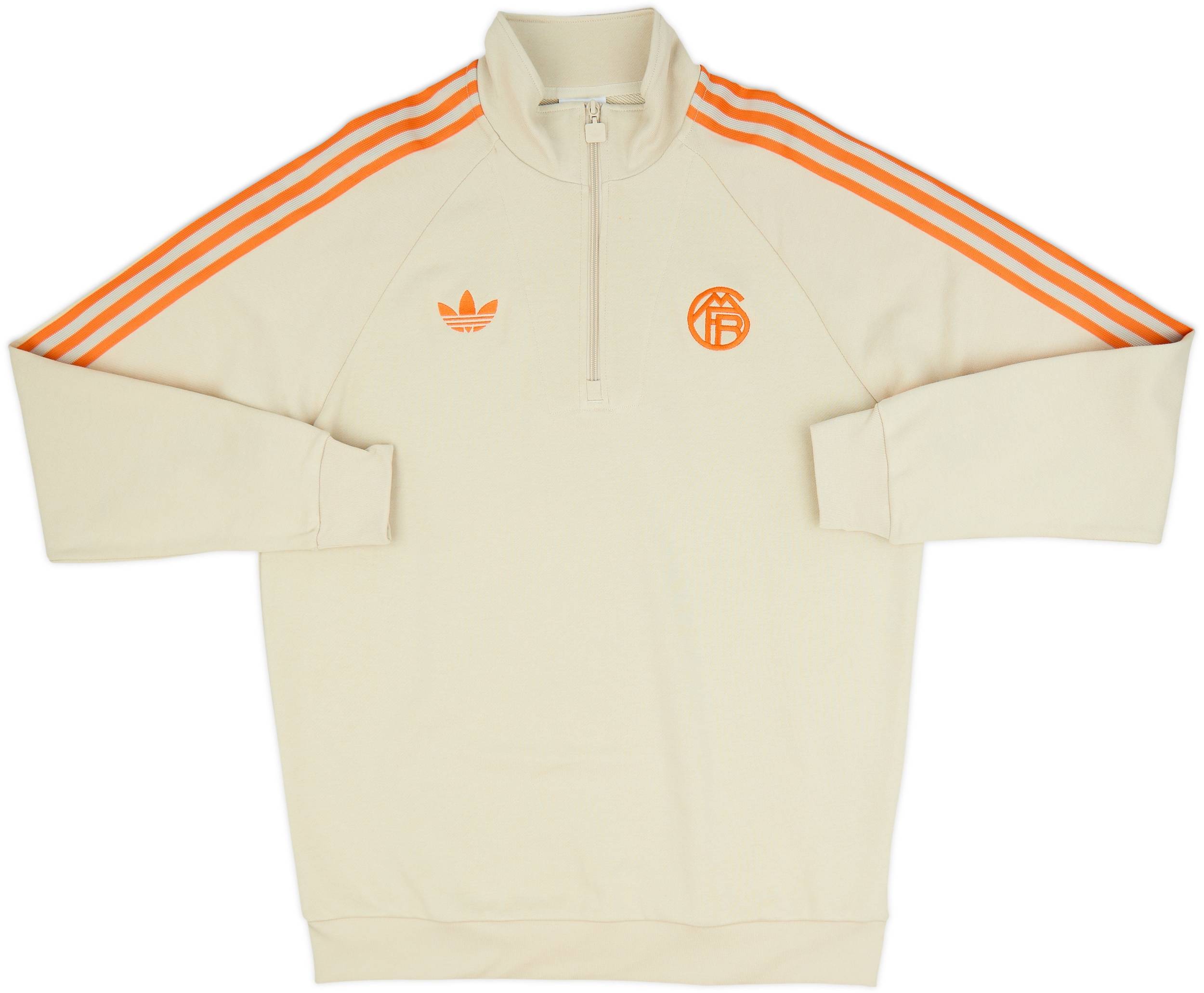 2025-26 Bayern Munich adidas Originals 1/4 Zip Top