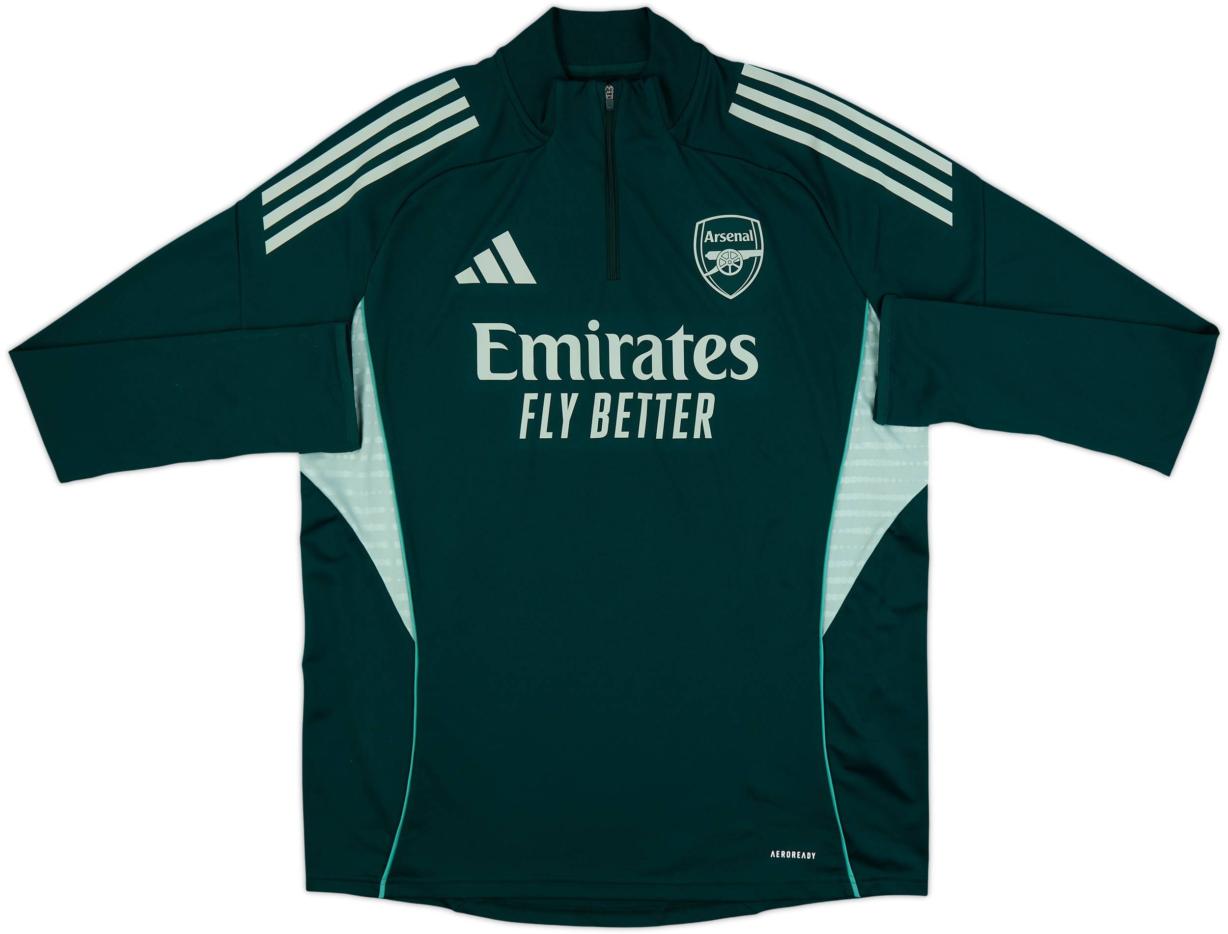 2025-26 Arsenal adidas 1/4 Zip Training Top