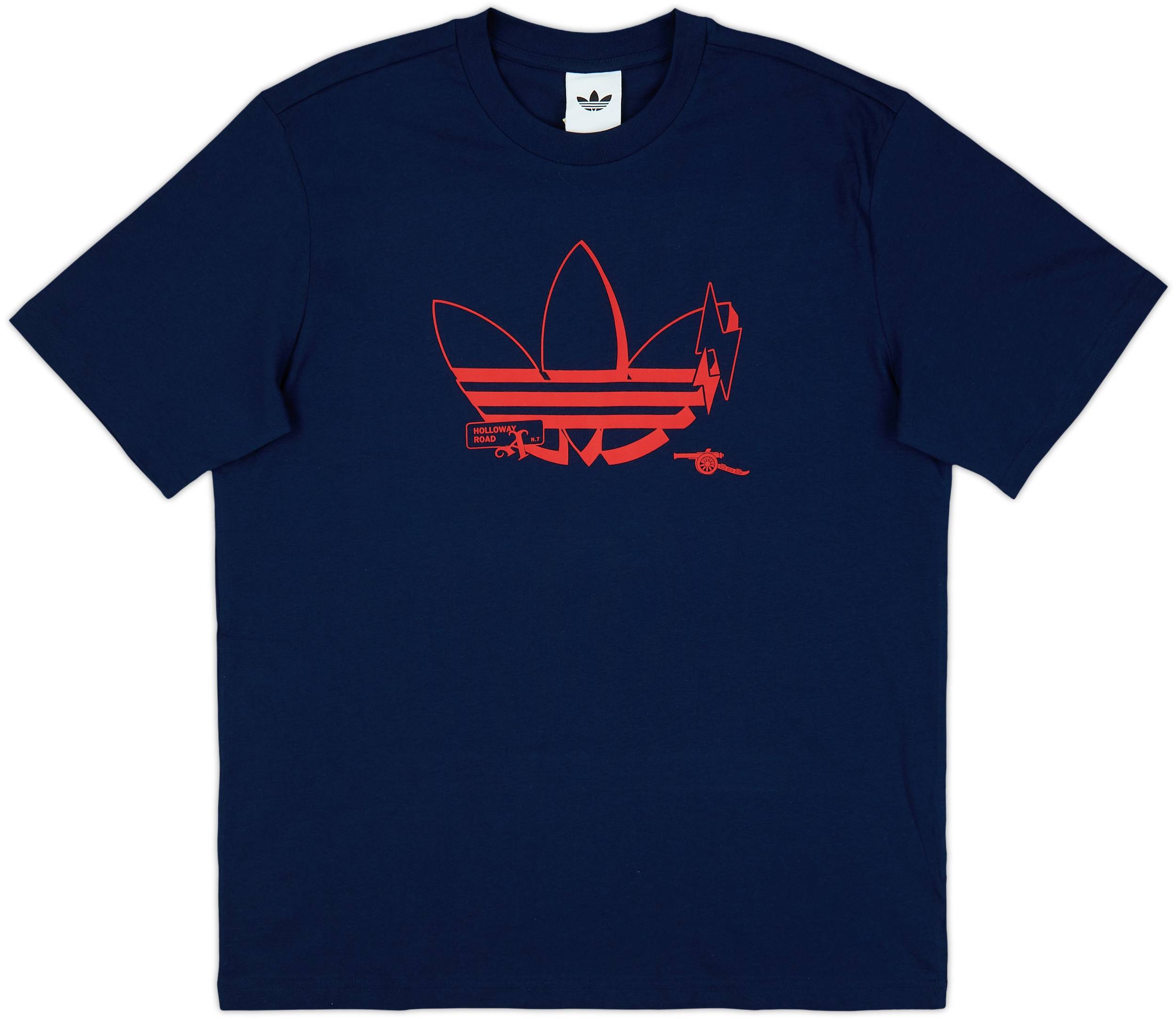 トップス FCRB AUTHENTIC LOGO S/S TEE 2025-26 A/W 2025-26 Arsenal adidas Originals Logo Tee