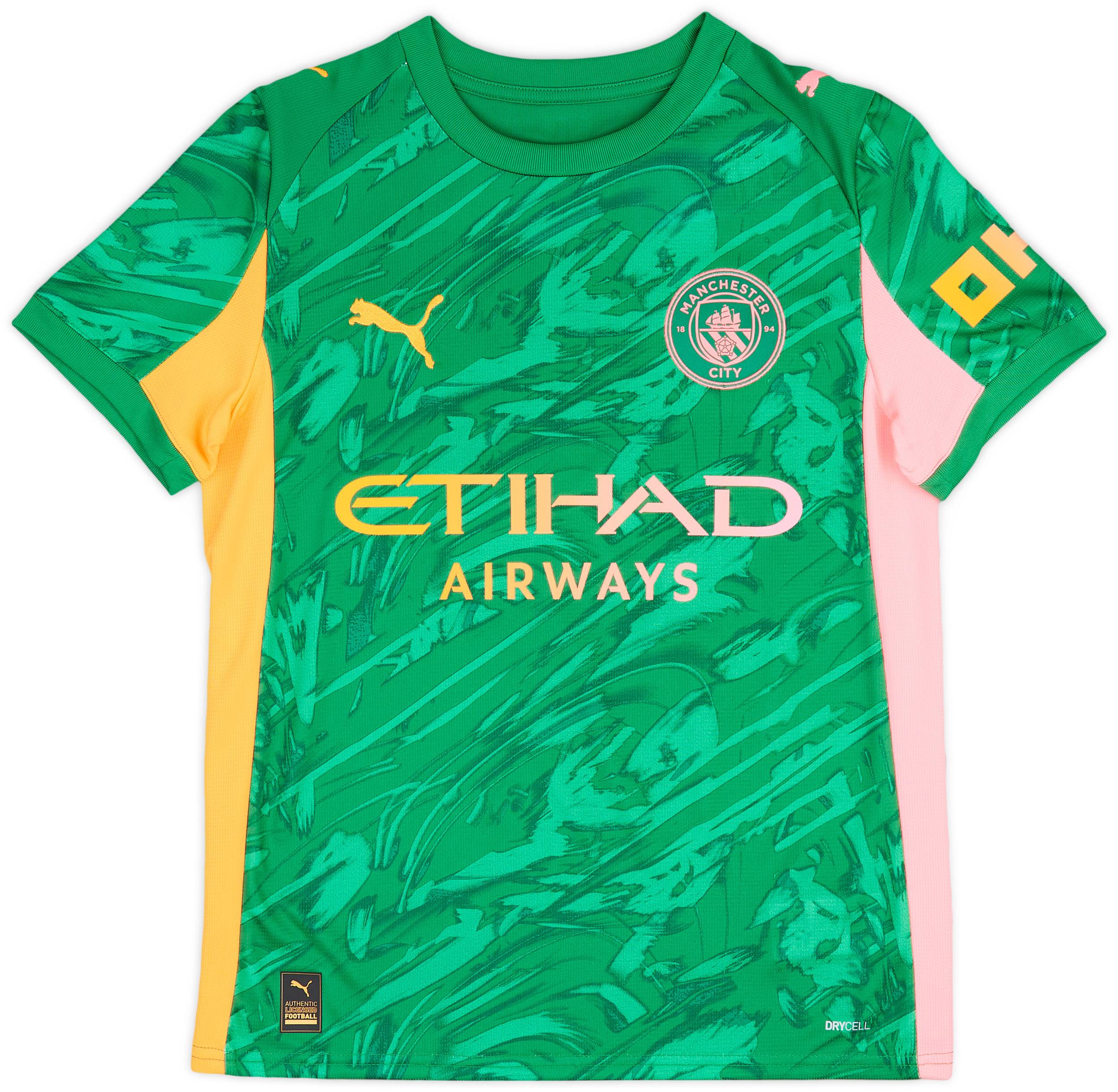 2025-26 Manchester City GK Shirt (KIDS)