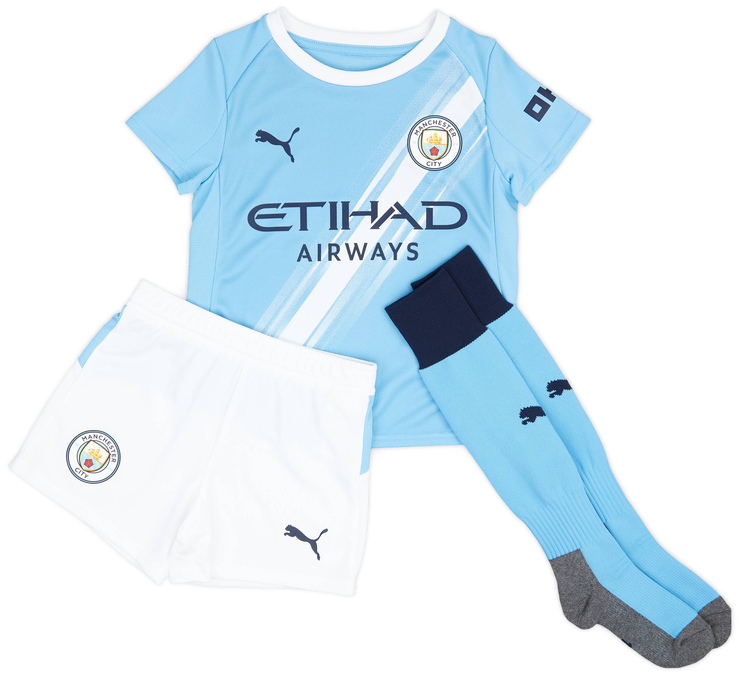 2025-26 Manchester City Home Full Kit (Little Kids)