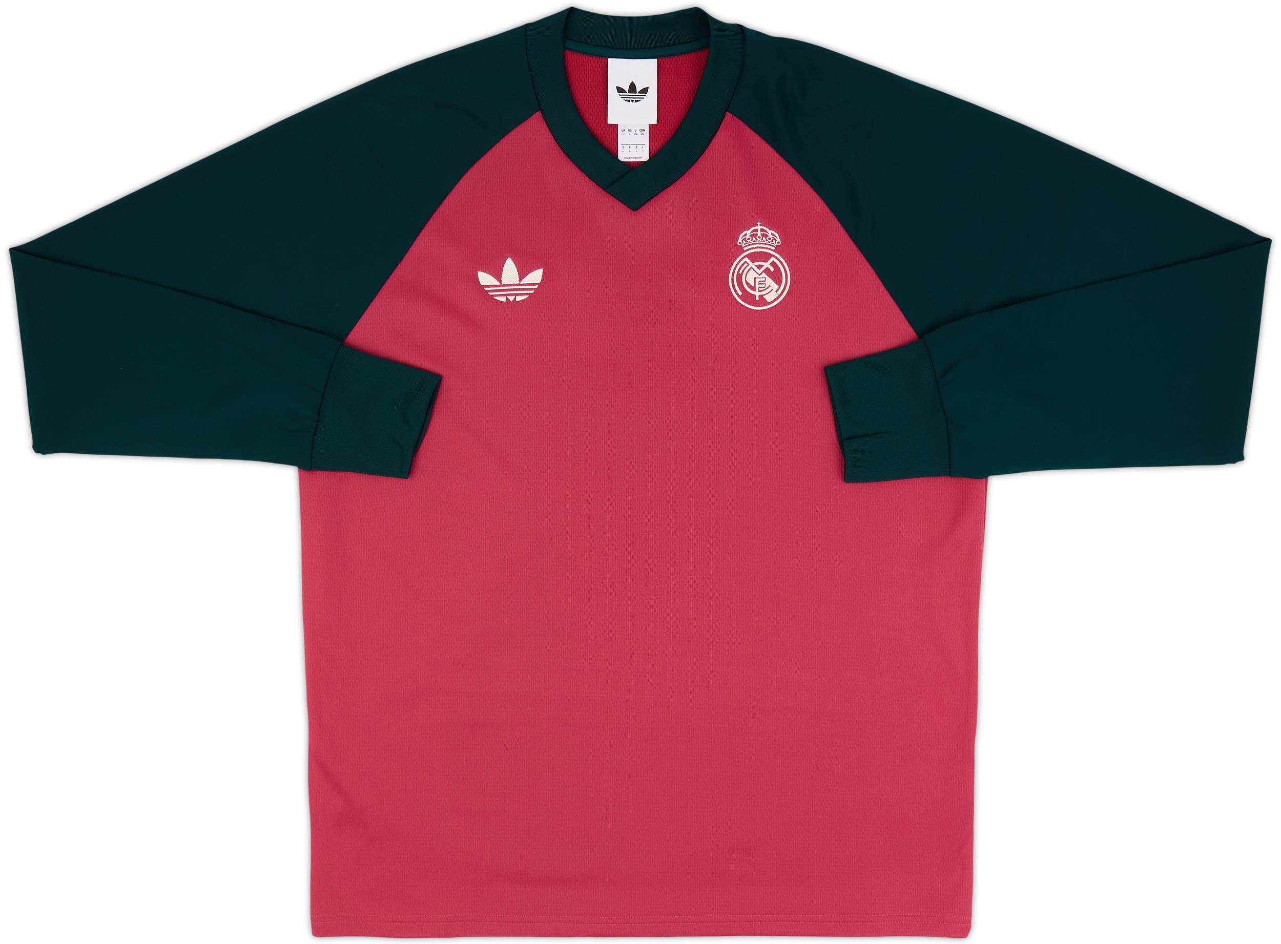 adidas mens real madrid pre match warm top