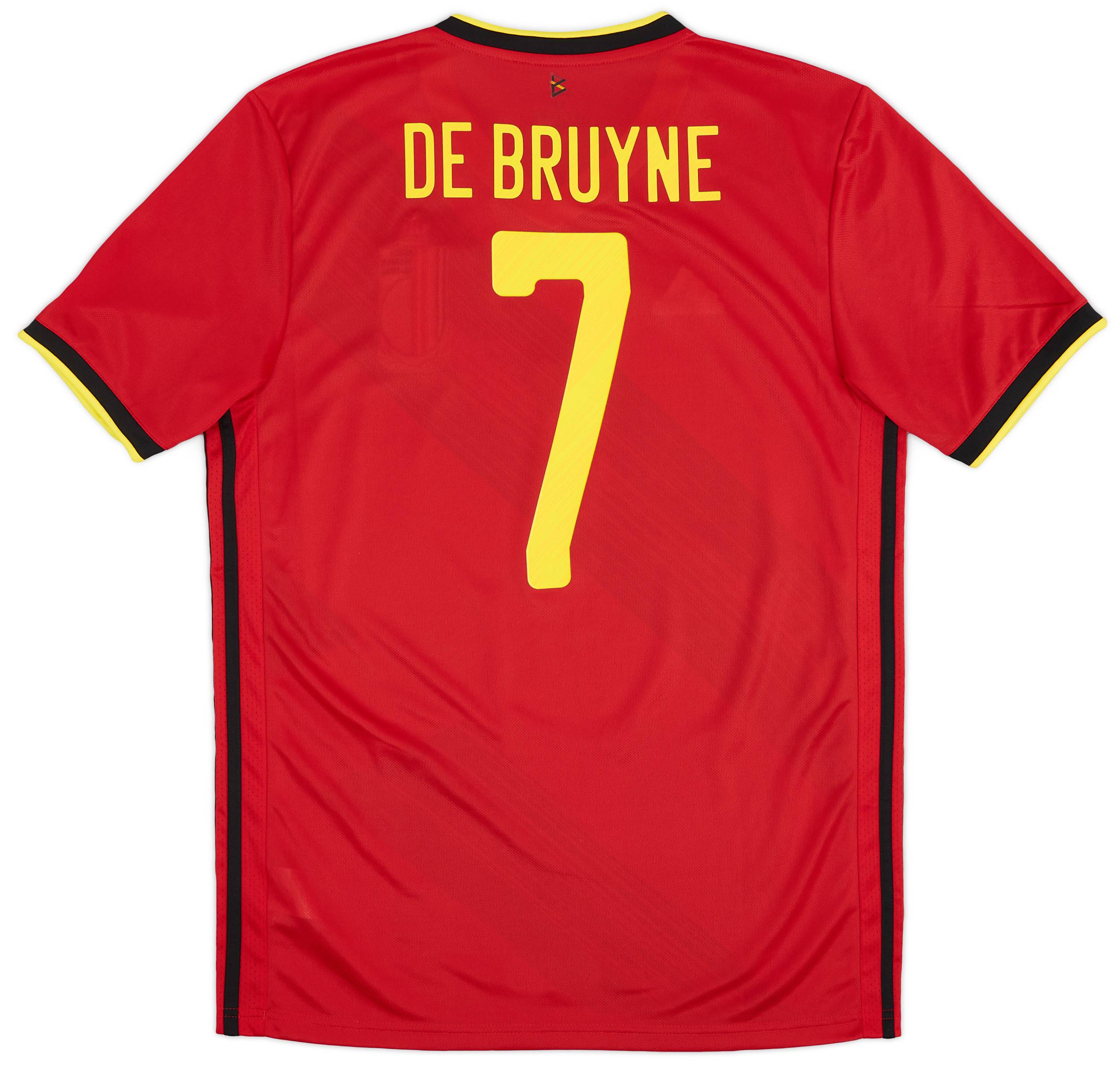 2020-21 Belgium Home Shirt De Bruyne #7 - 9/10 - (M)