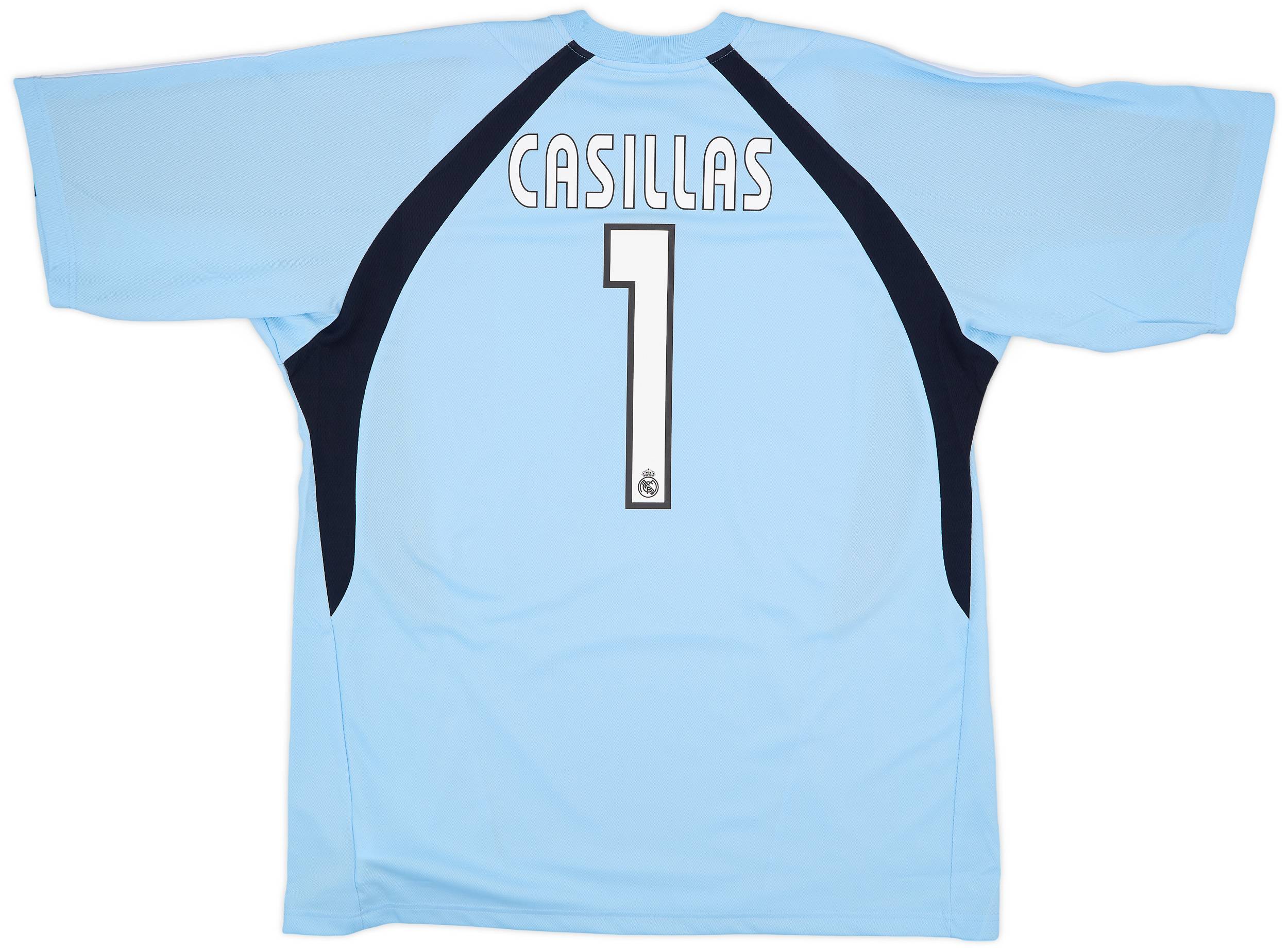 2003-04 Real Madrid GK S/S Shirt Casillas #1 (L)
