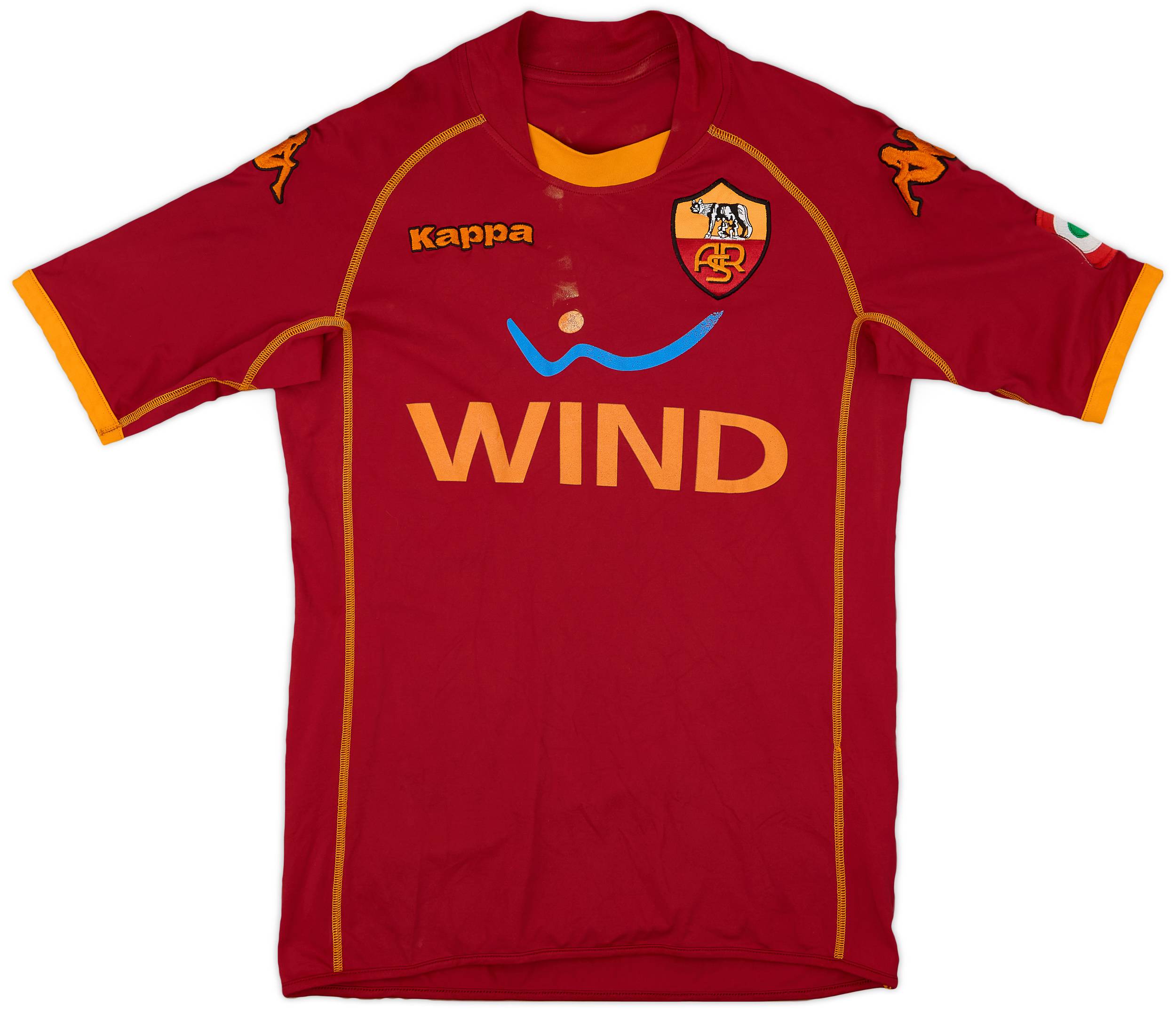 2008-09 Roma Home Shirt - 5/10 - (XS)
