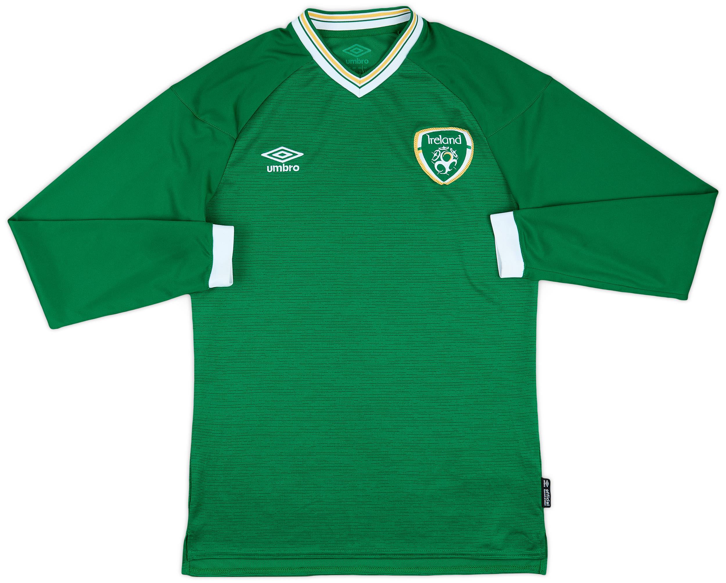 2011 Ireland Home L/S Shirt - 9/10 - (S)
