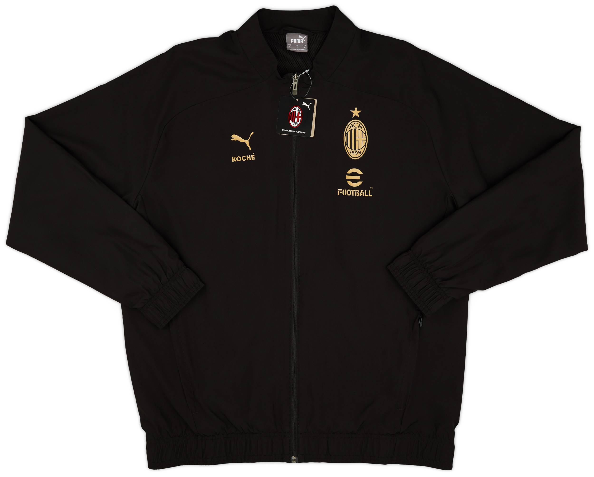 2022-23 AC Milan x Koche Puma Pre-Match Jacket