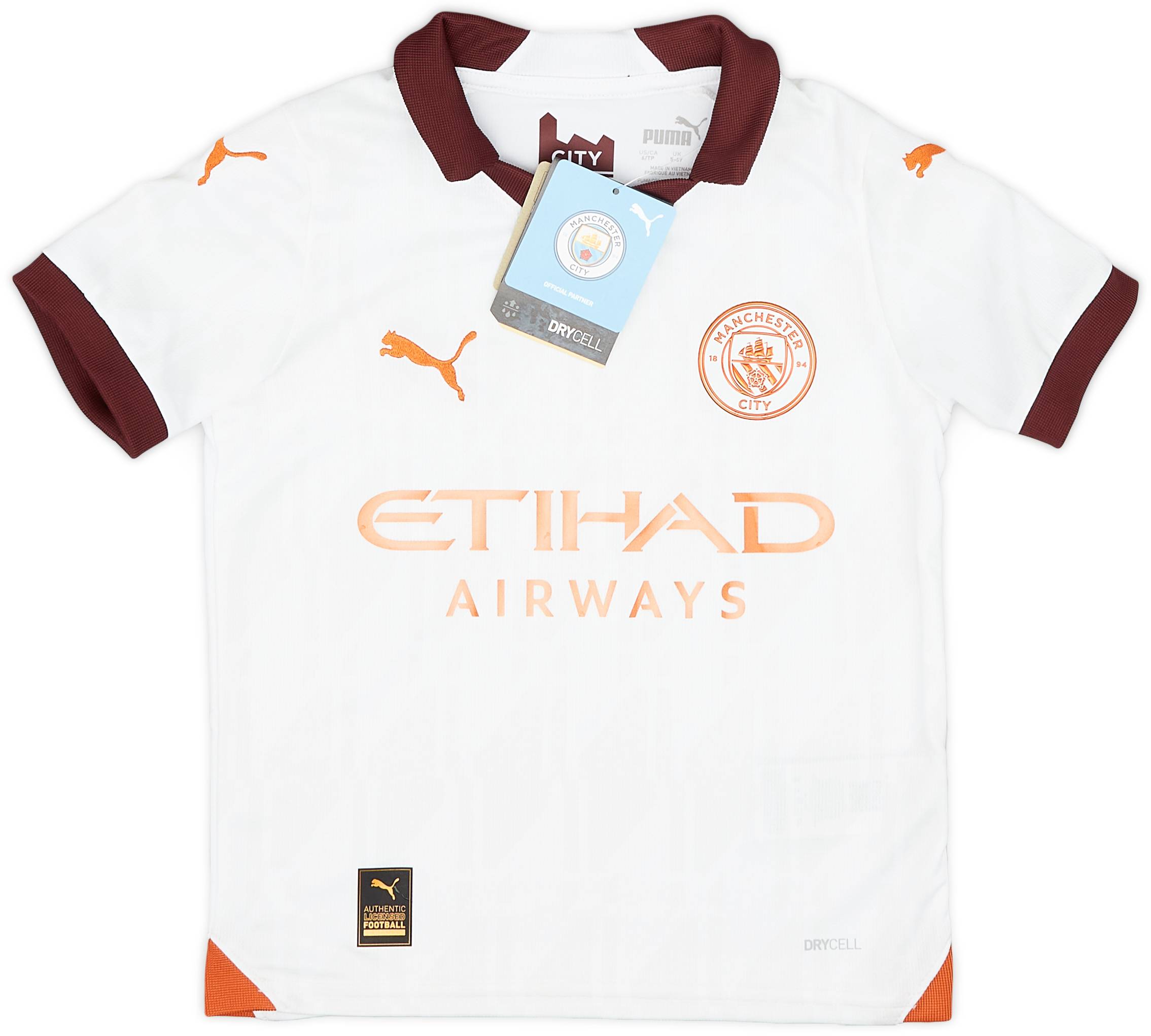2023-24 Manchester City Away Shirt - KIDS