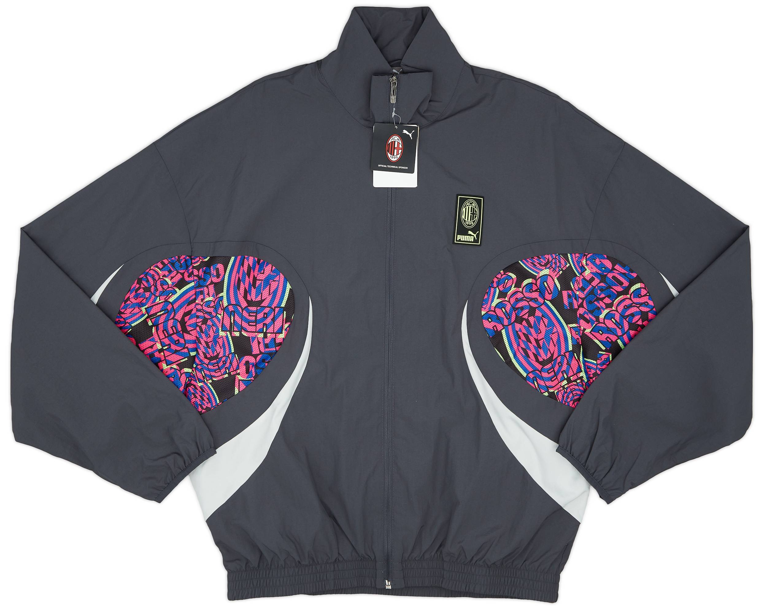 2023 24 AC Milan Puma FtblNrgy Woven Jacket