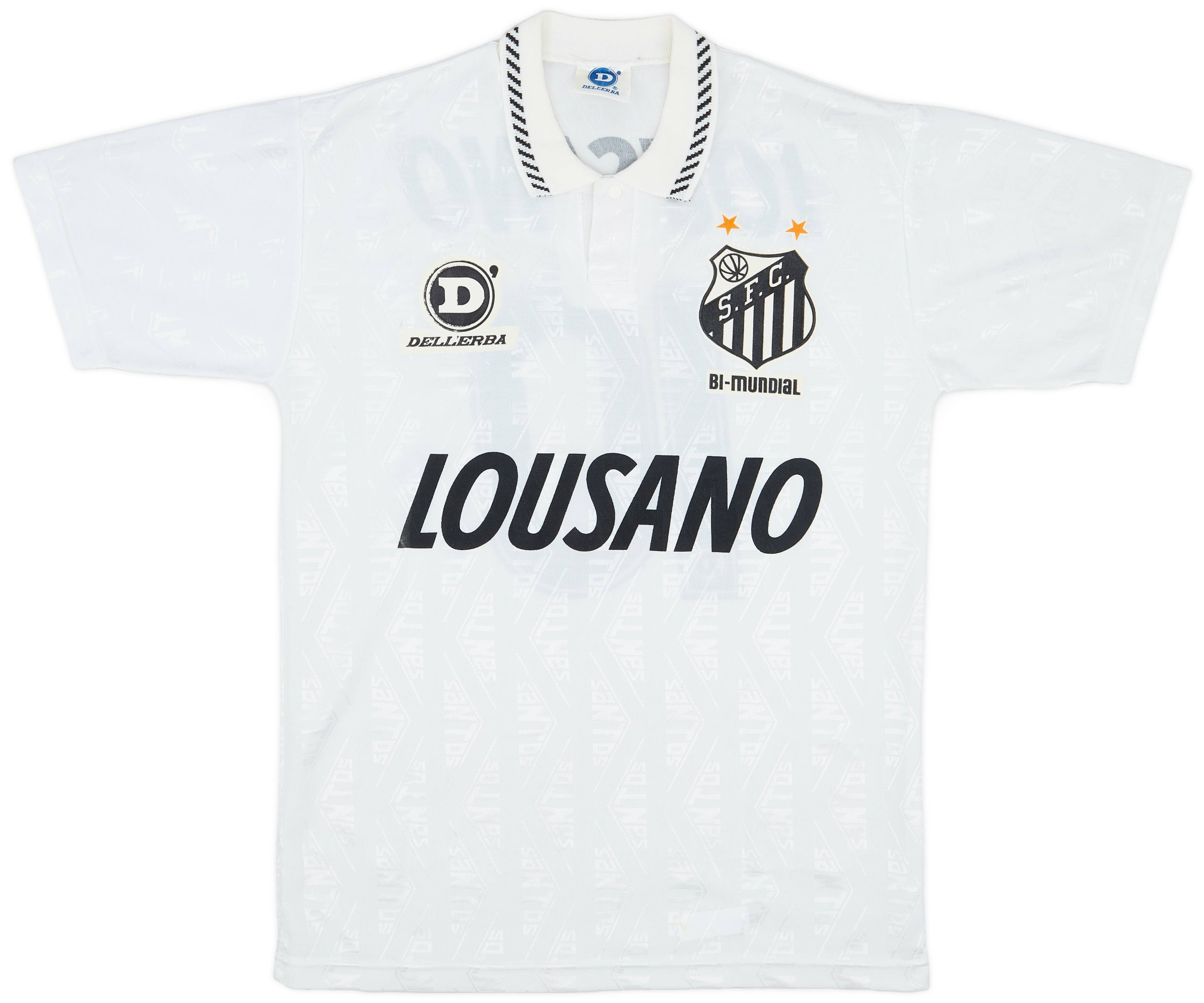 1994 Santos Home Shirt #10 - 8/10 - (M)