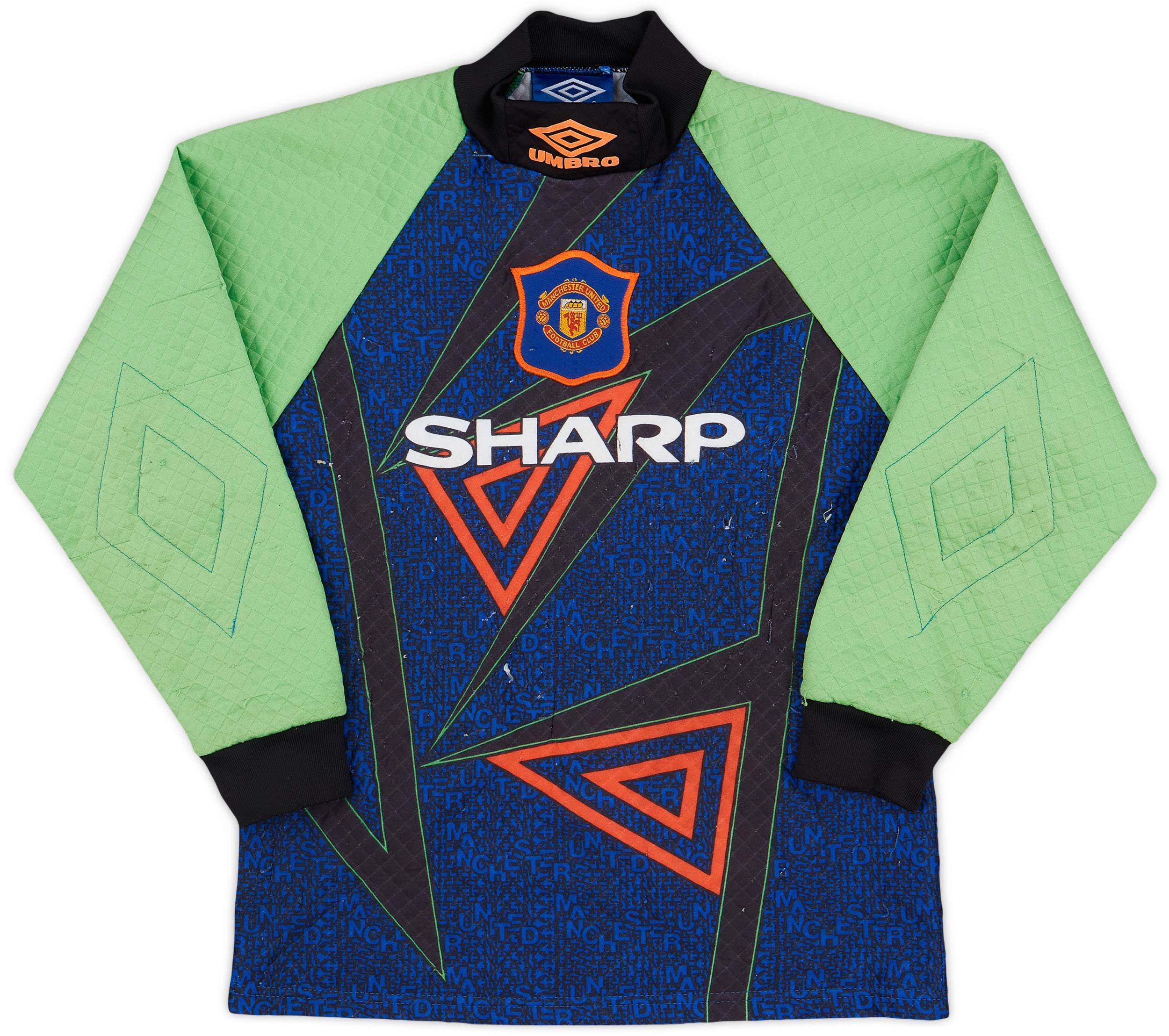 1994-96 Manchester United GK Shirt - 7/10 - (L.Boys)