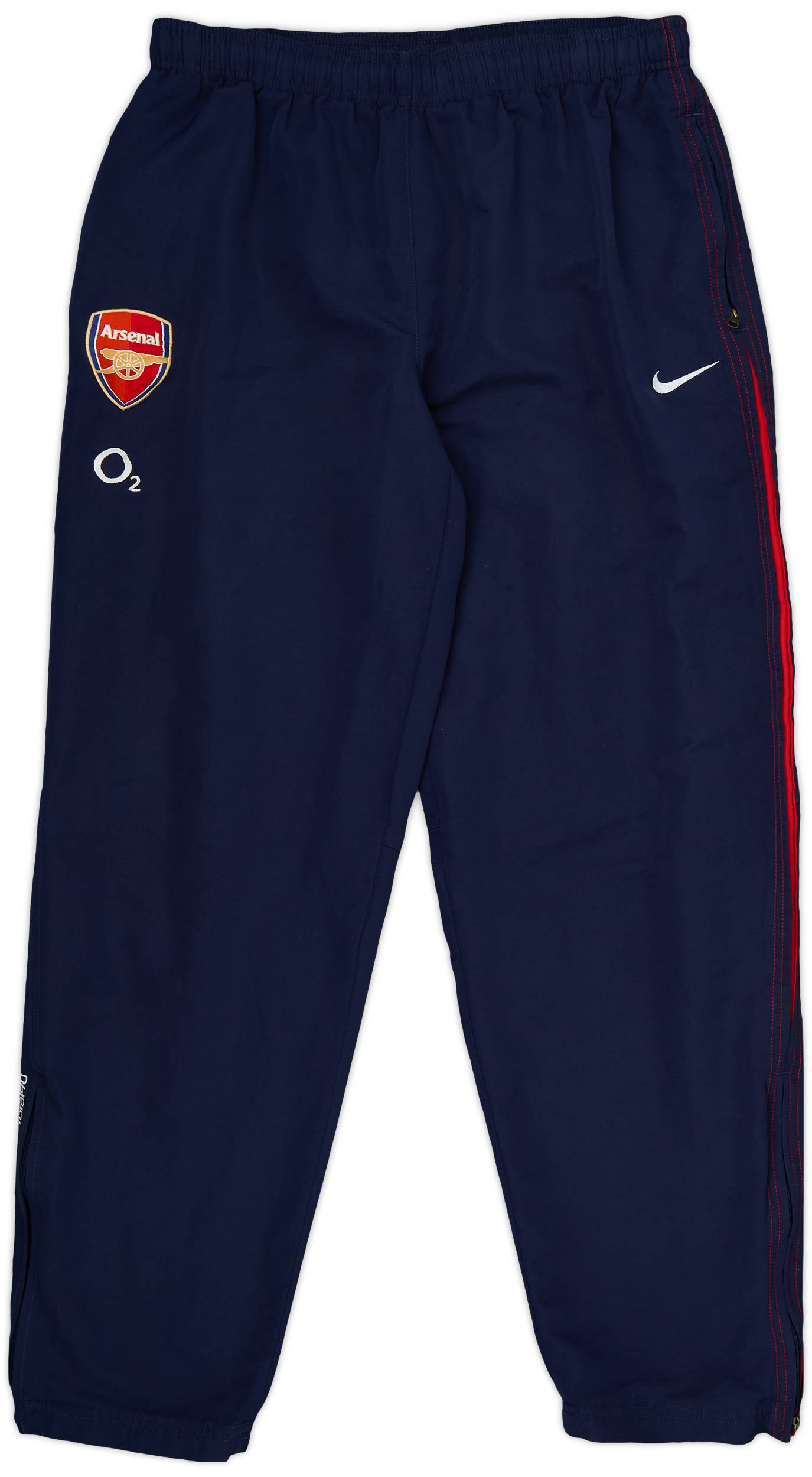 2004-05 Arsenal Nike Track Pants/Bottoms - 8/10 - (M)
