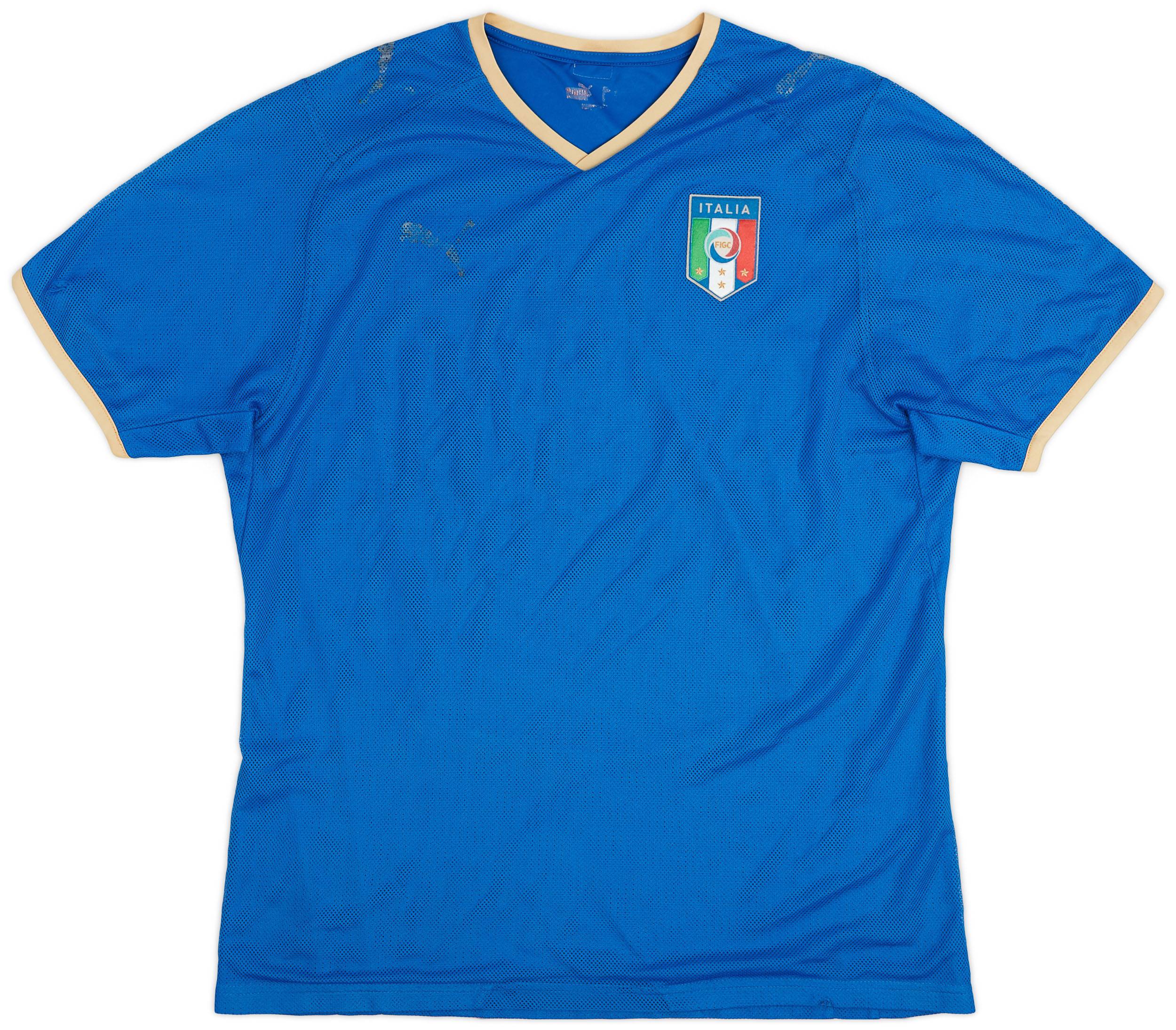 2007-08 Italy Home Shirt - 4/10 - (L)