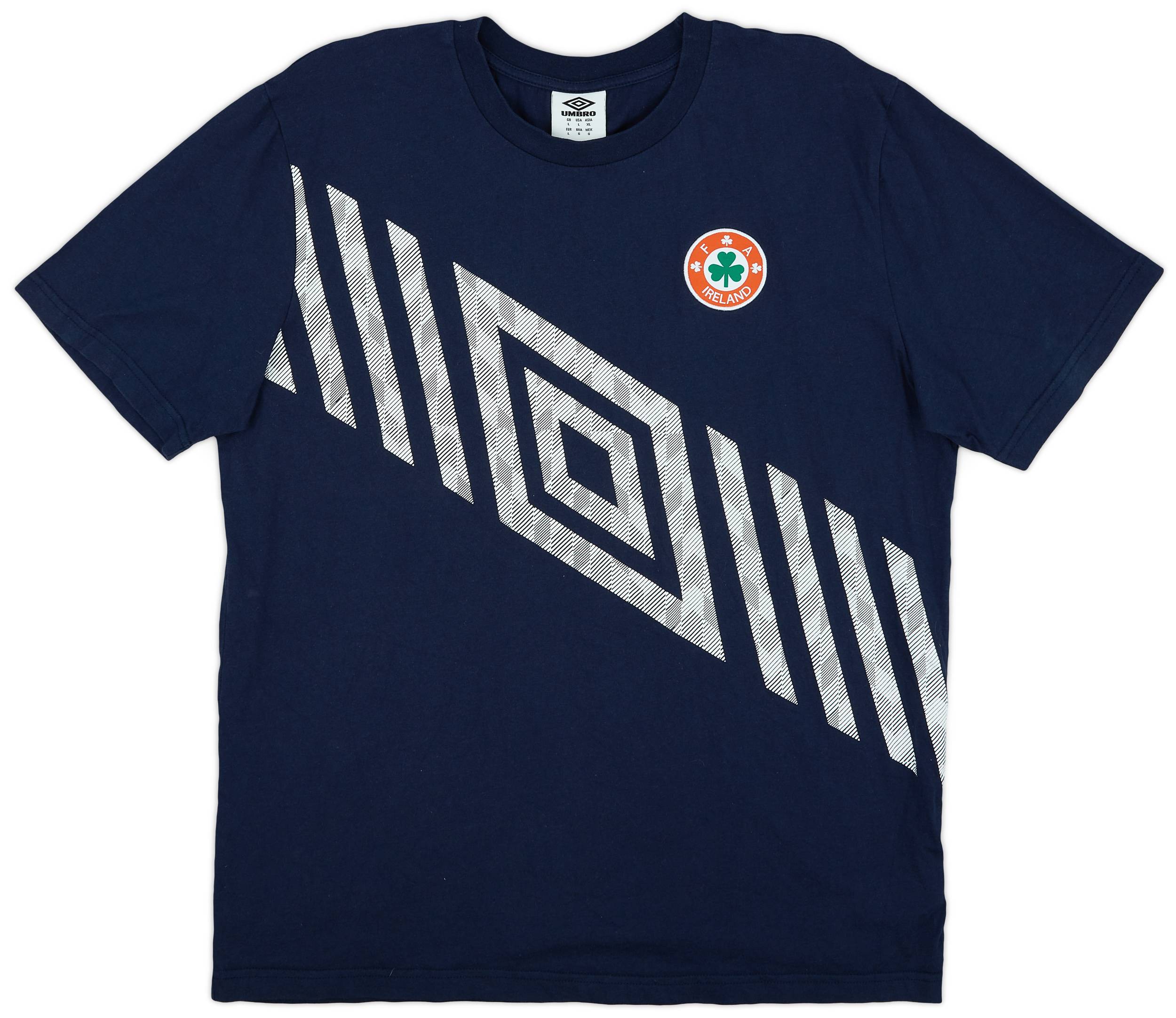 2010-11 Ireland Umbro Cotton Tee - 7/10 - (L)