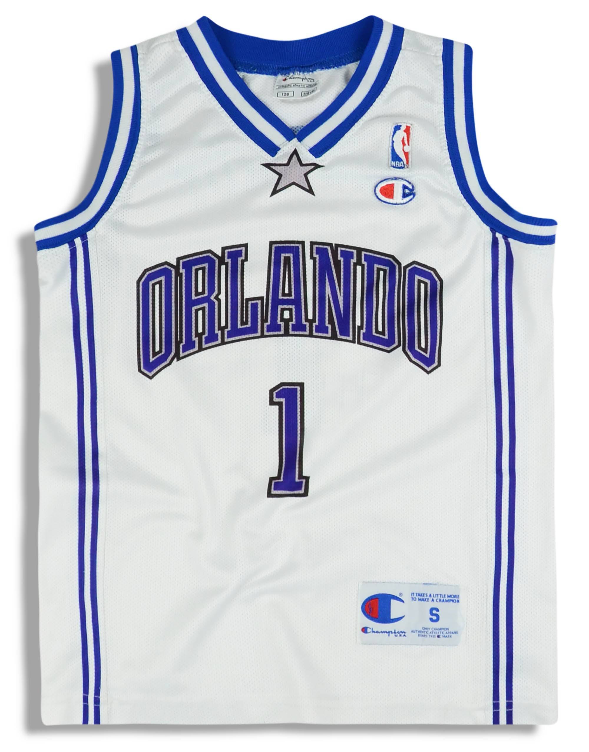 2003-04 Orlando Magic McGrady #1 Champion Jersey (Home) Y