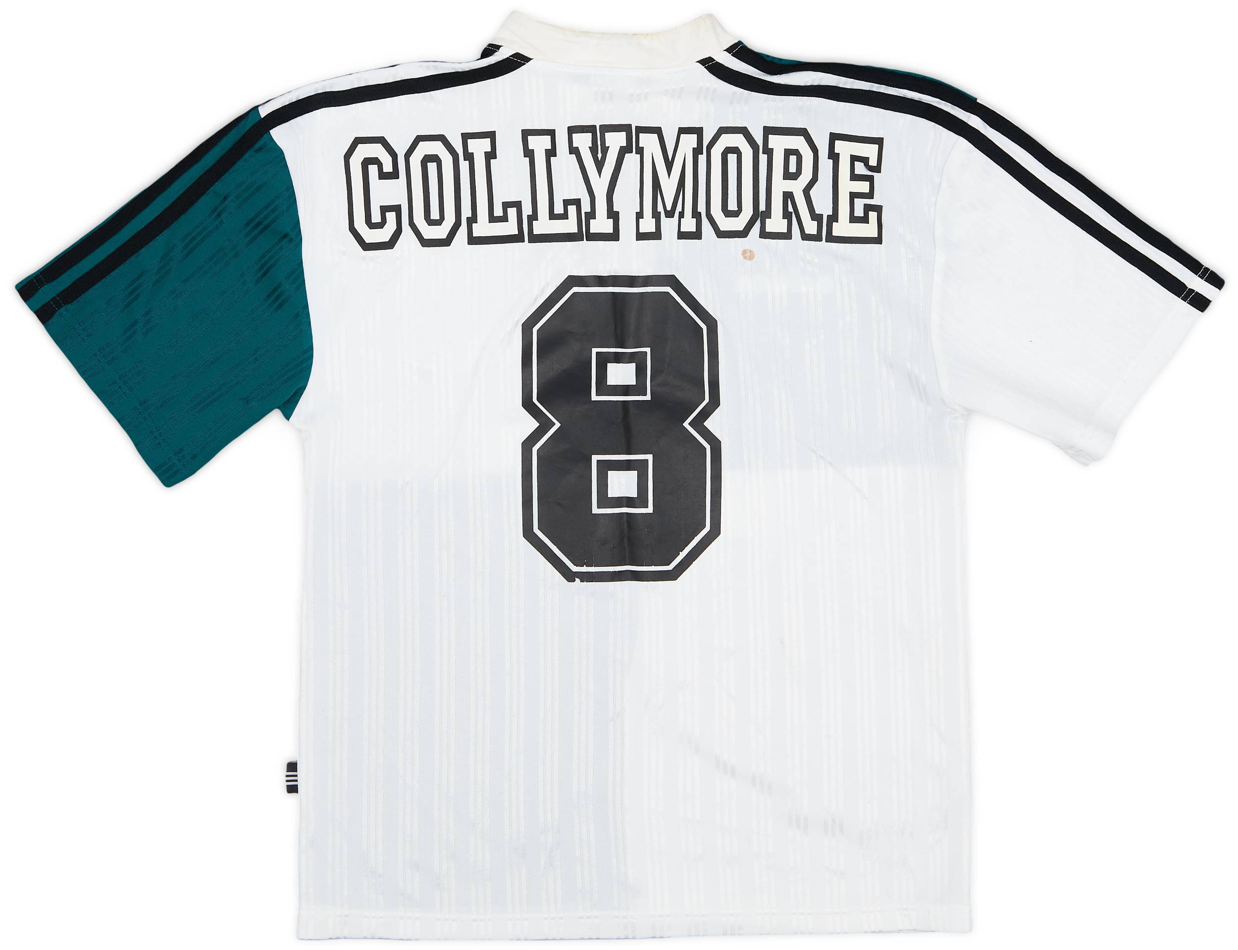 1995-96 Liverpool Away Shirt Collymore #8 - 5/10 - (L.Boys)