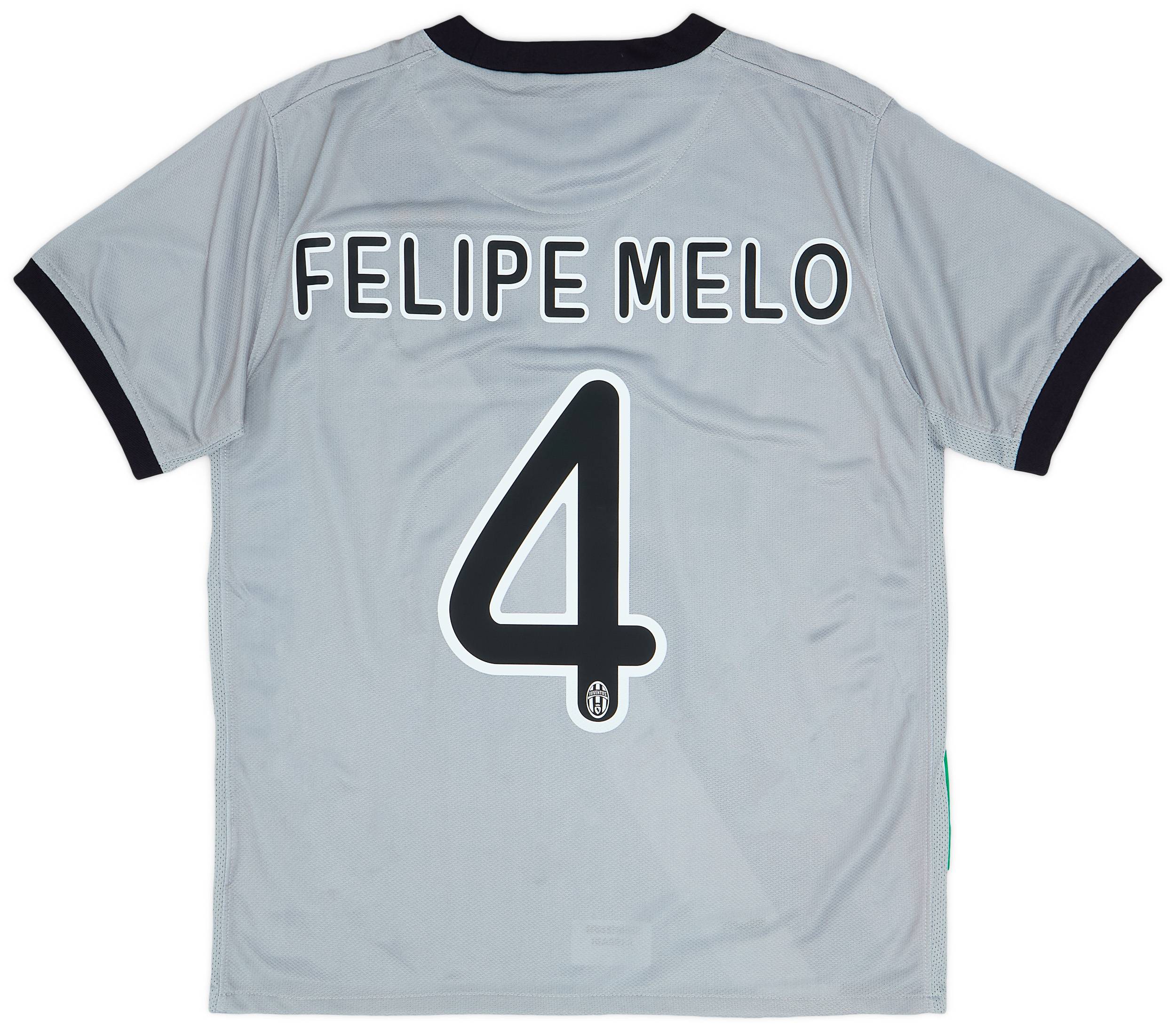 2009-10 Juventus Away Shirt Felipe Melo #4 9/10 (S)