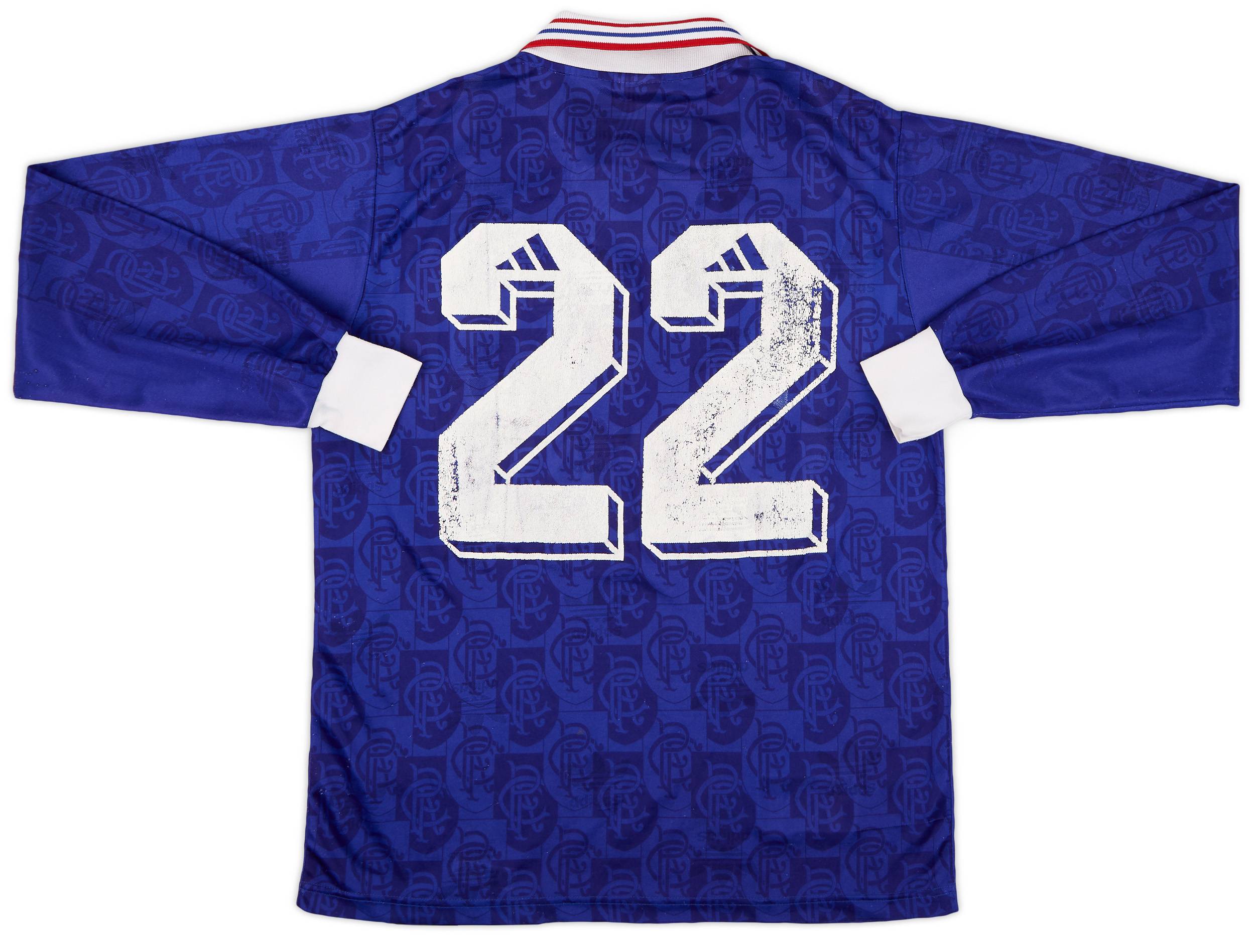 Glasgow Rangers umbro Shirt blue jersey carling kit s. XL 08