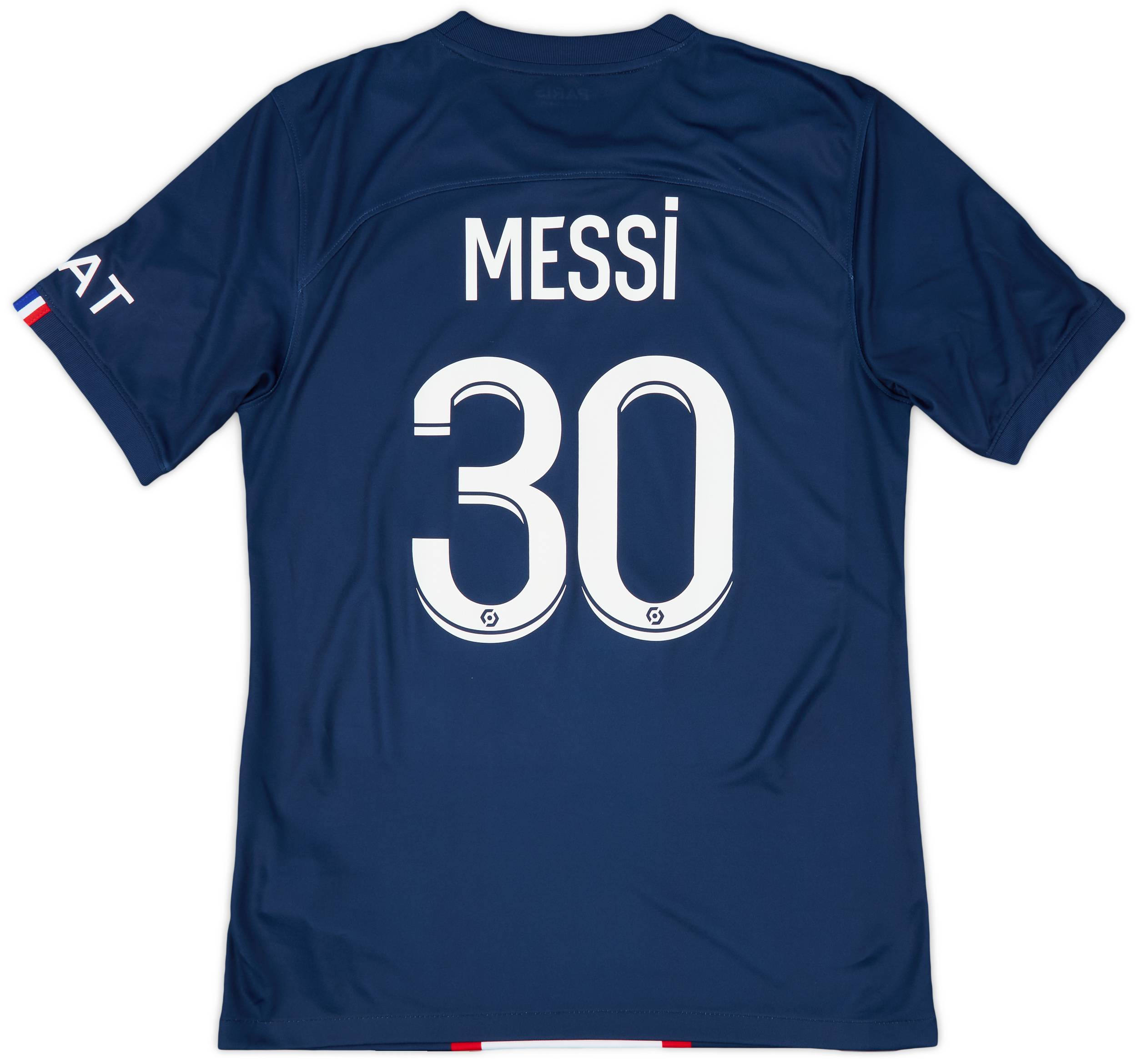 2022-23 Paris Saint-Germain Home Shirt Messi #30 - 7/10 - (S)