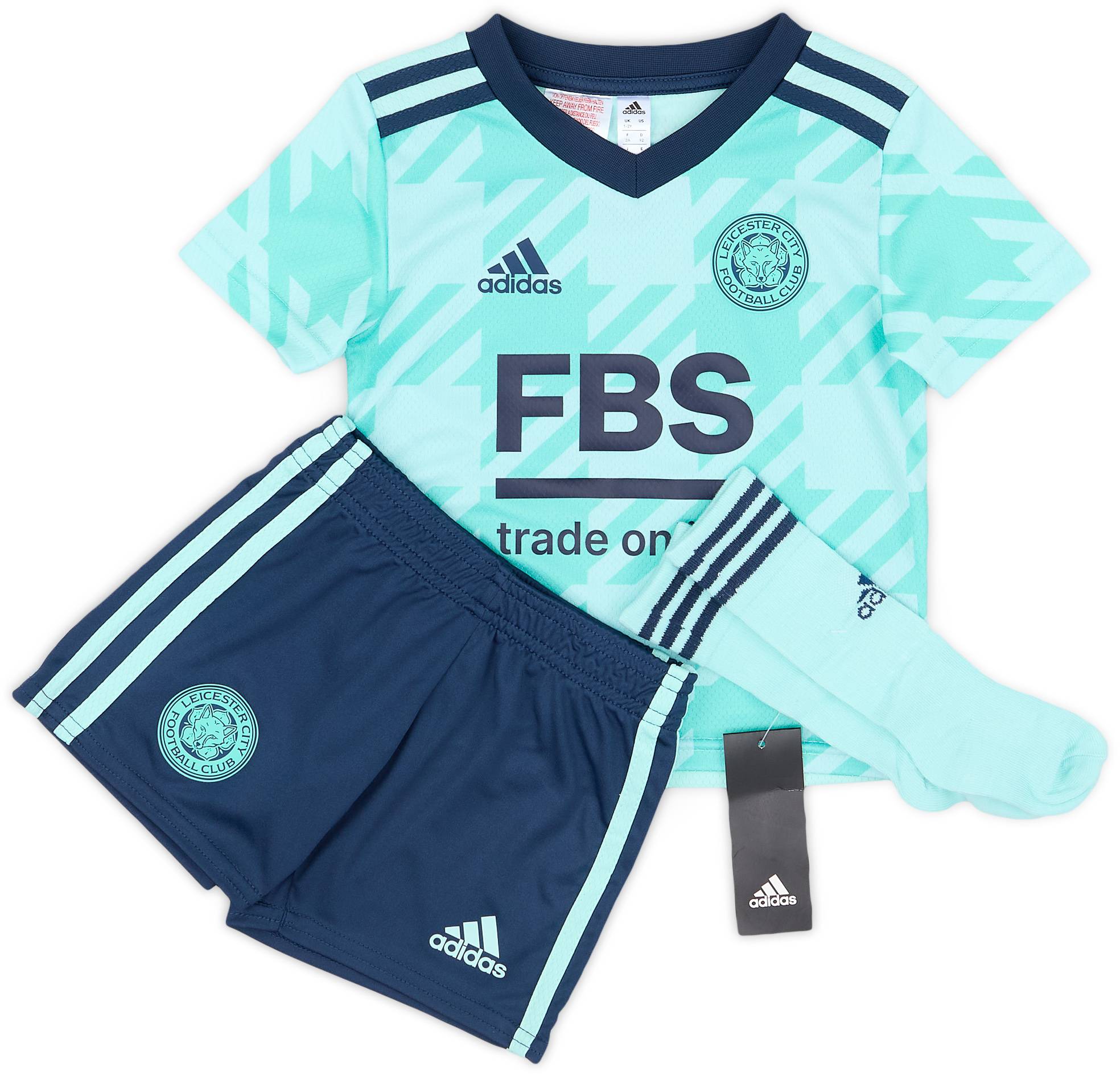 2021-22 Leicester Away Full Kit (18-24 Months)