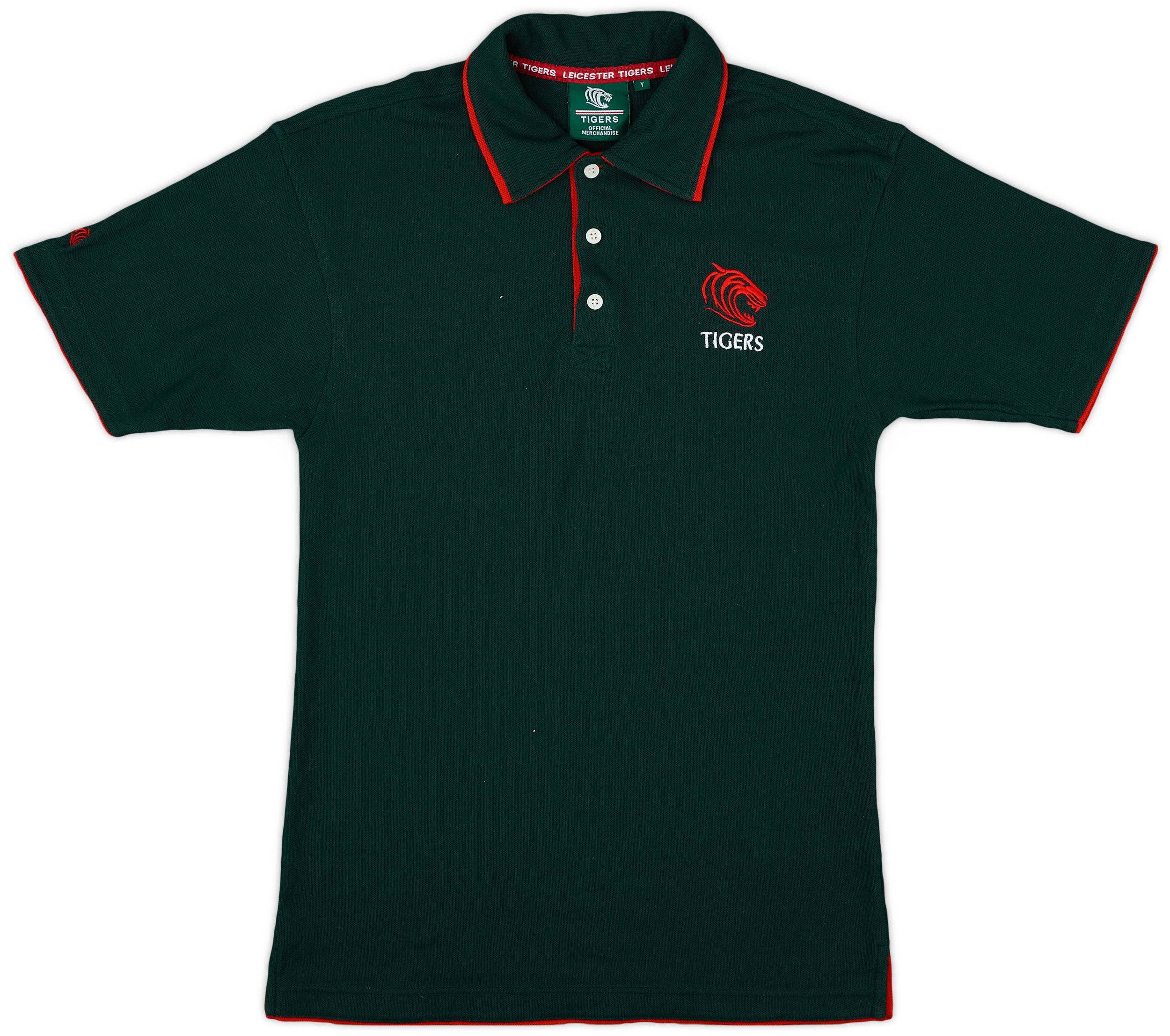 2000s Leicester Tigers Rugby Polo Shirt - 9/10 - (XL.Boys)