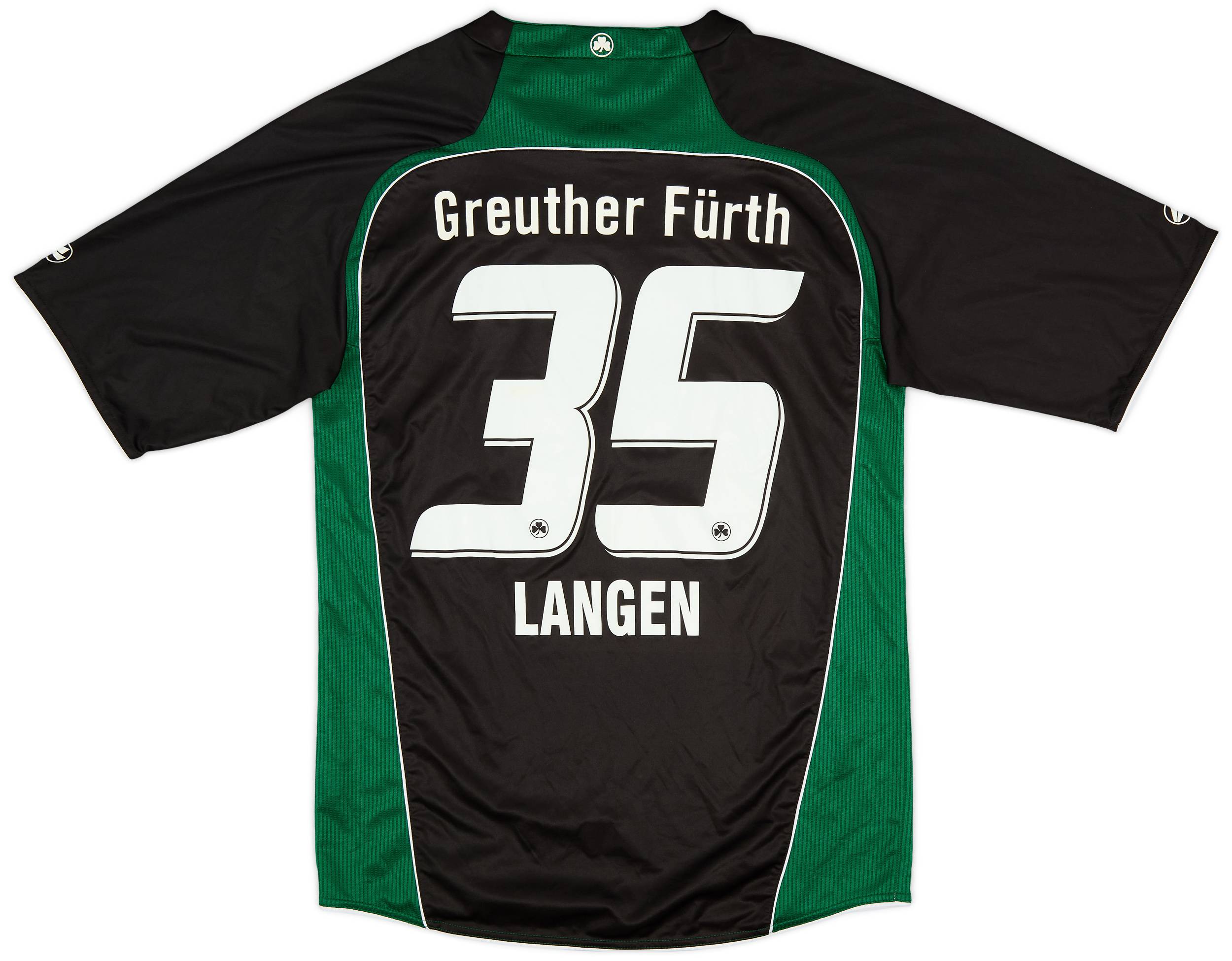 2009-10 Greuther Furth Away Shirt Langen #35 - 6/10 - (S/M)