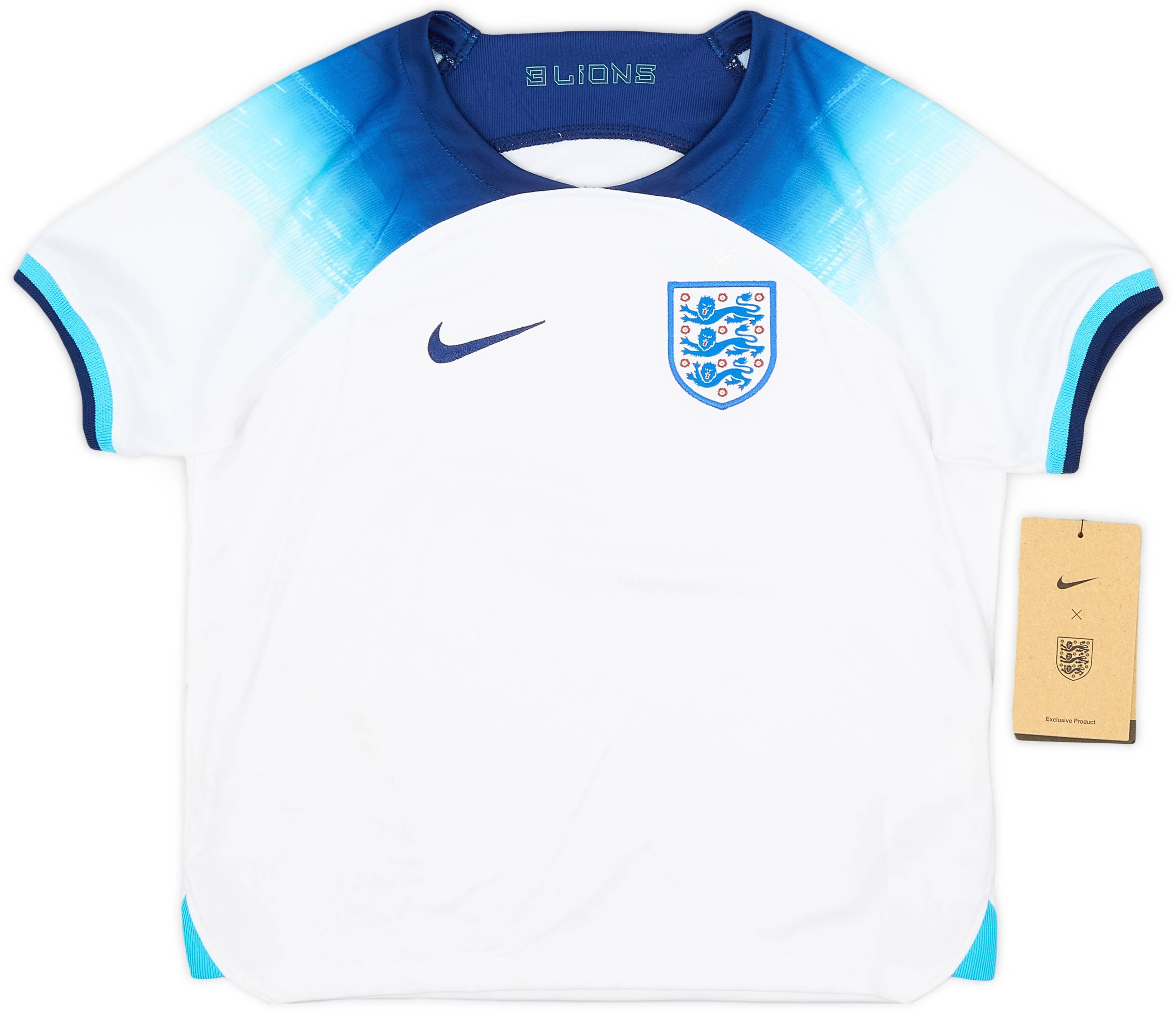 2022-23 England Home Shirt (Little Kids)