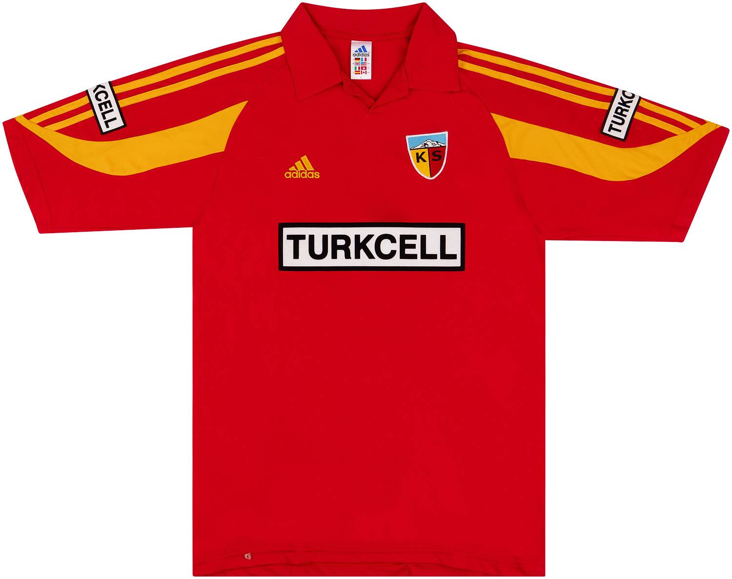 2005-06 Kayserispor Match Issue Away Shirt #13
