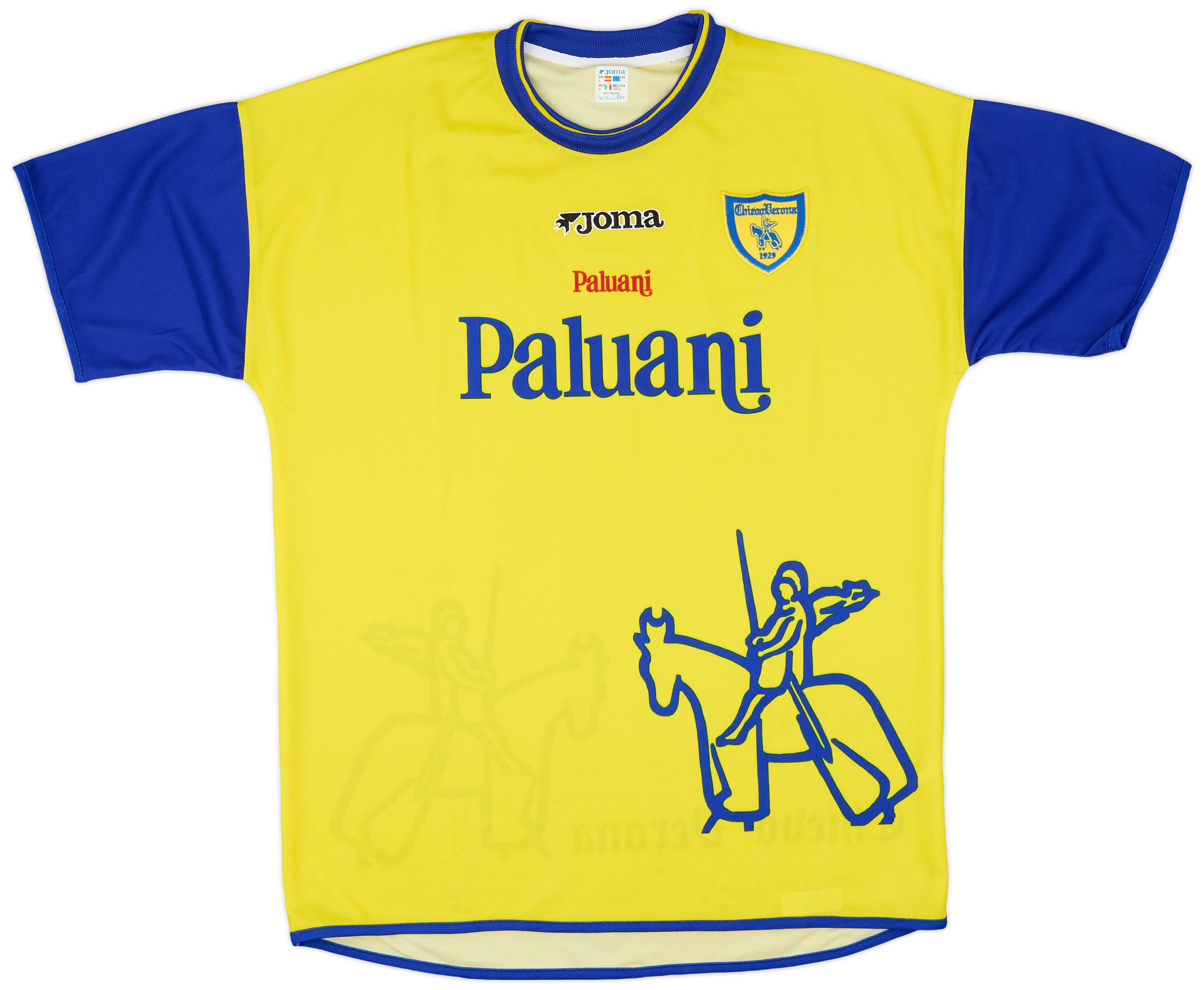 2002-03 Chievo Verona Home Shirt - 9/10 - (L)
