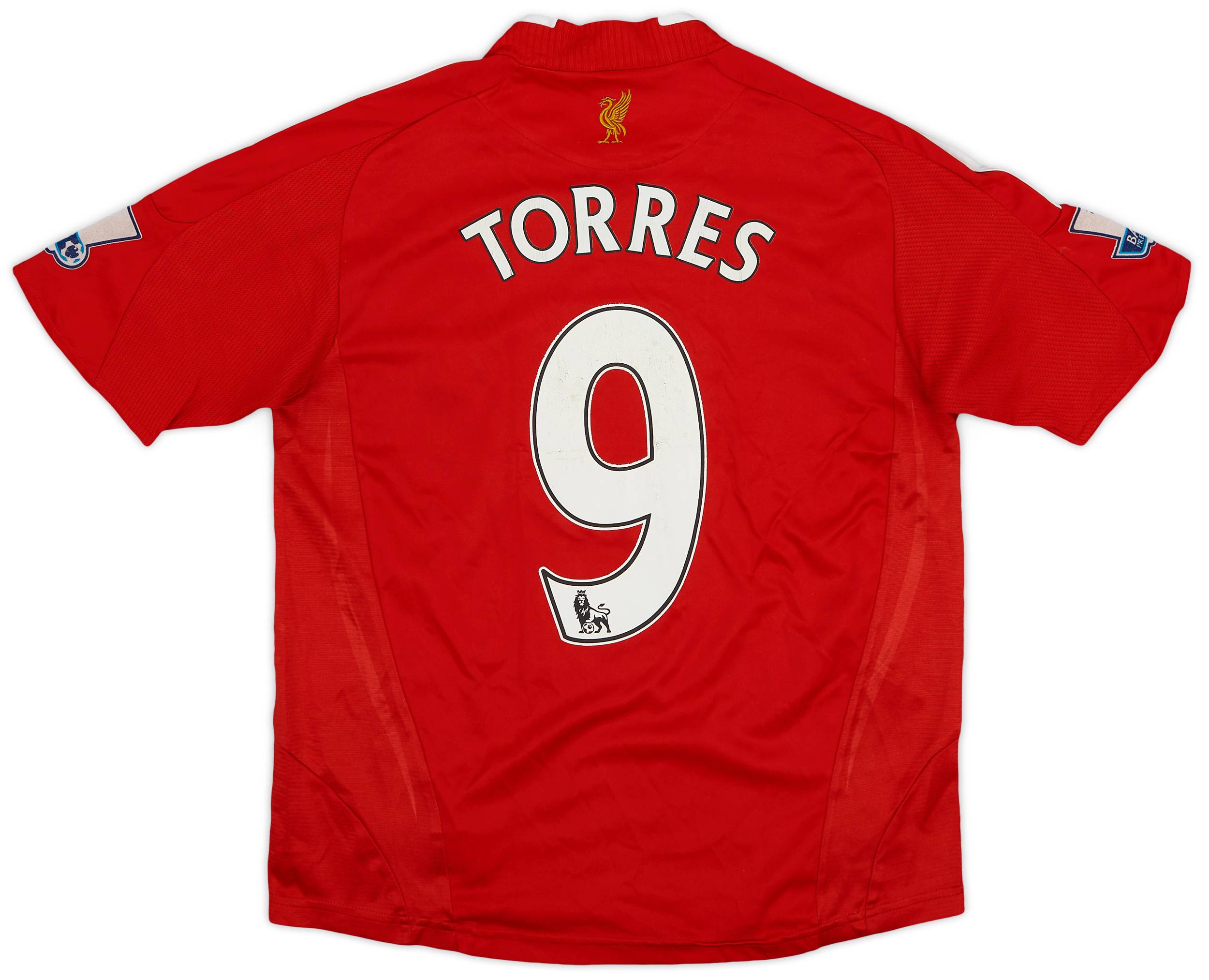 2008-10 Liverpool Home Shirt Torres #9 - 5/10 - (M.Boys)