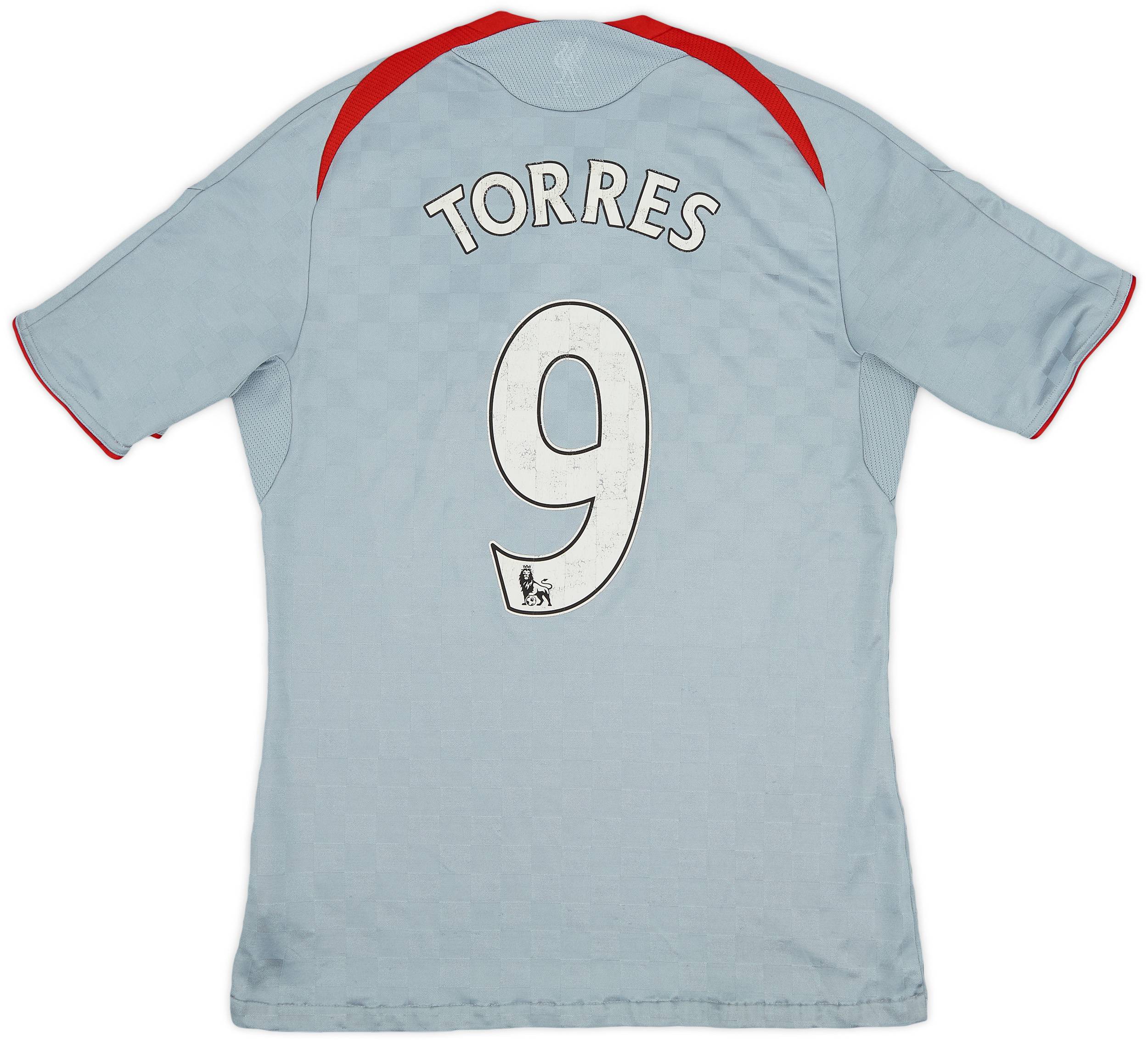 2008-09 Liverpool Away Shirt Torres #9 - 4/10 - (S)