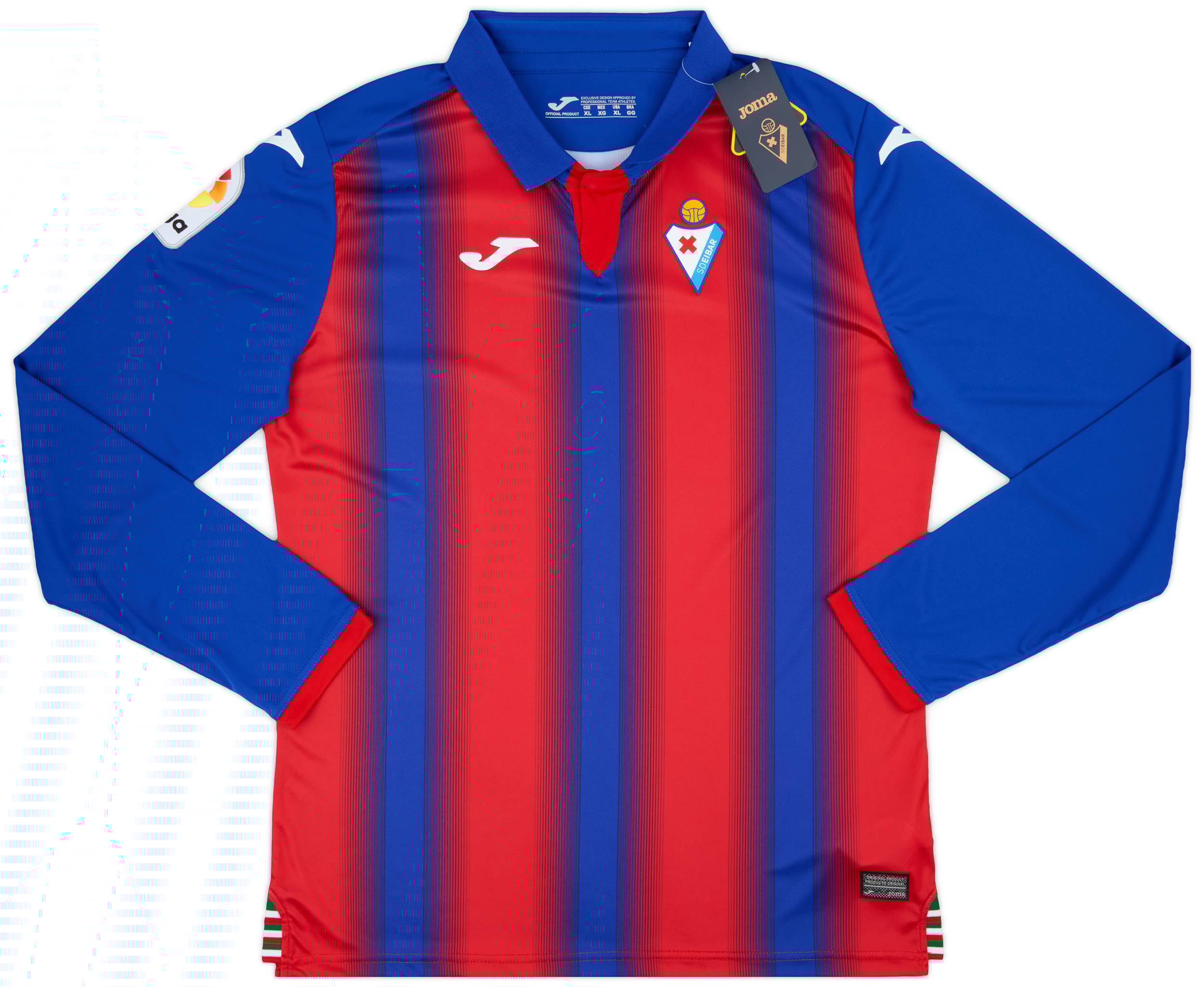 2019 20 Eibar Home L S Shirt XL