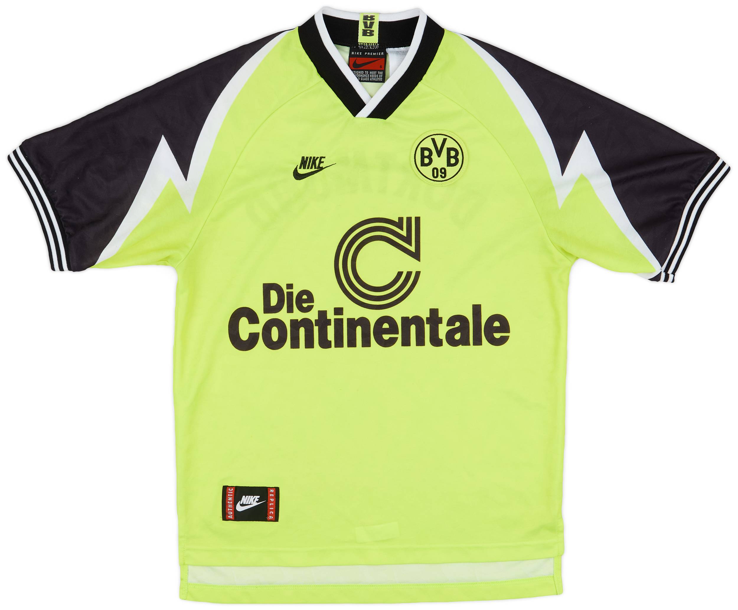 1995-96 Borussia Dortmund Home Shirt - 8/10 - (S)