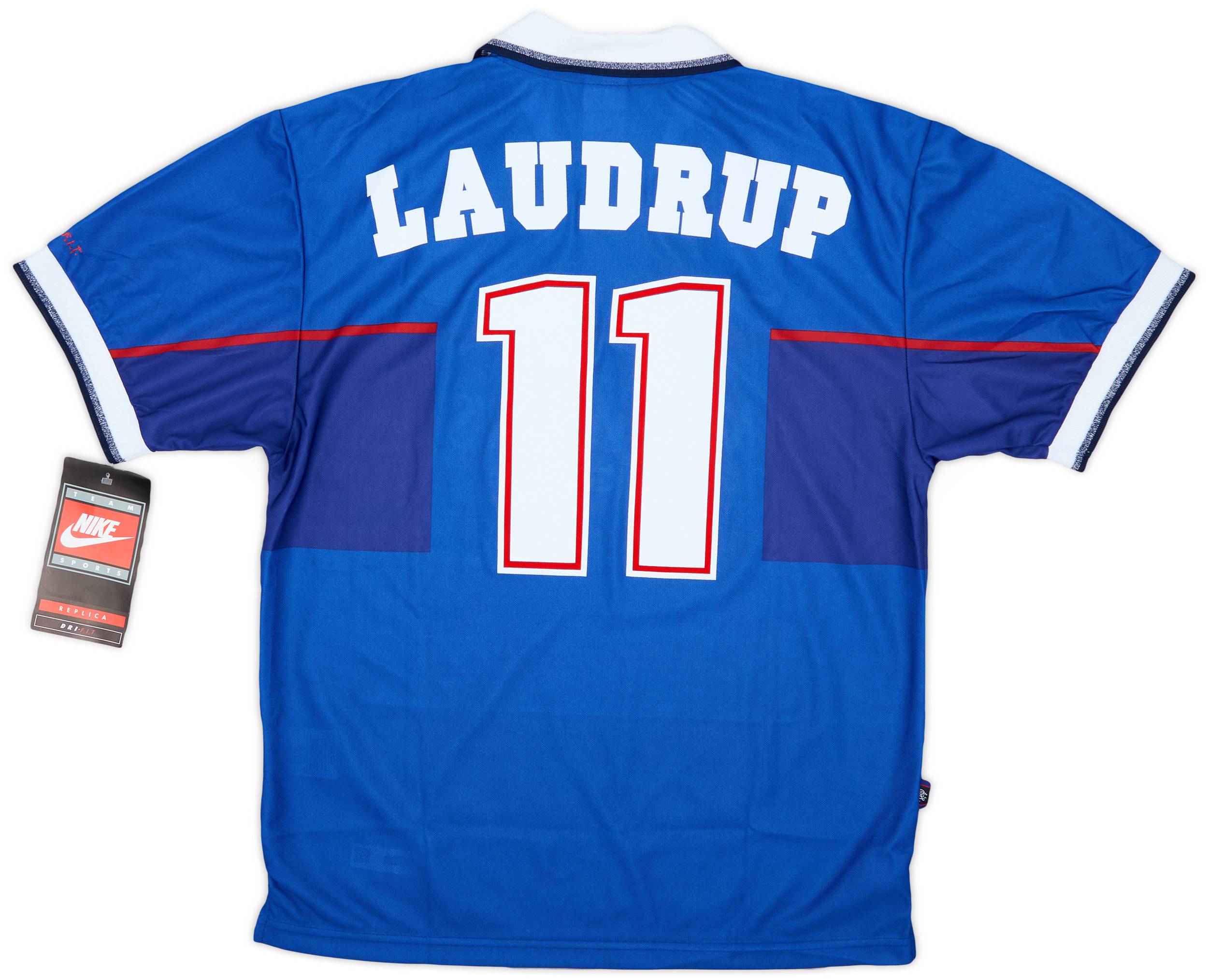 1997-99 Rangers Home Shirt Laudrup #11 (M)