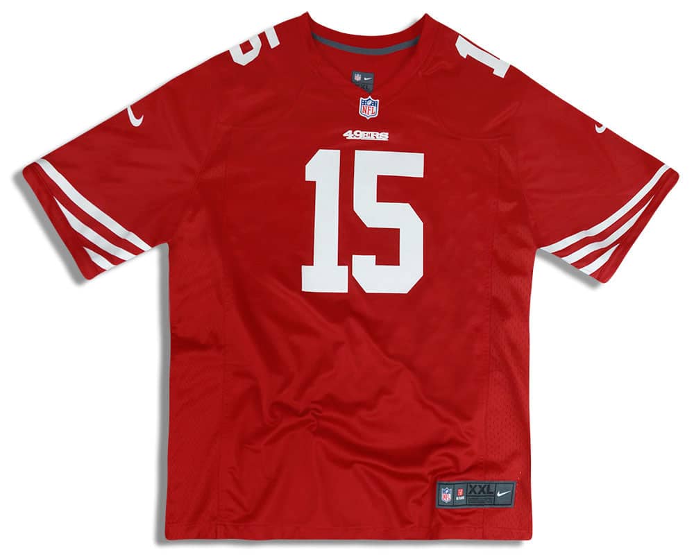 2012-14 San Francisco 49ers Crabtree #15 Nike Game Jersey (Home) XXL