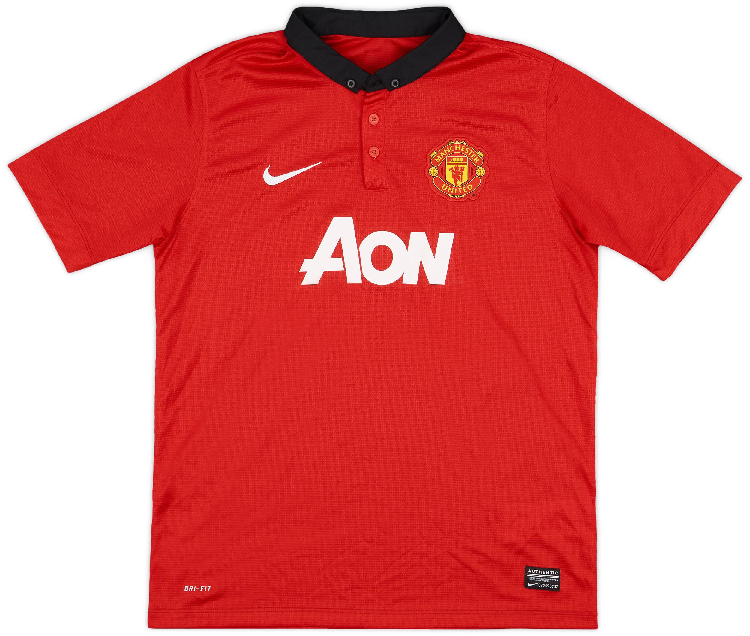 ウェア Nike Manchester United J.S. Park 13 2013-14 Manchester United Home Shirt Zaha #29 - 8/10 - (XL.Boys)