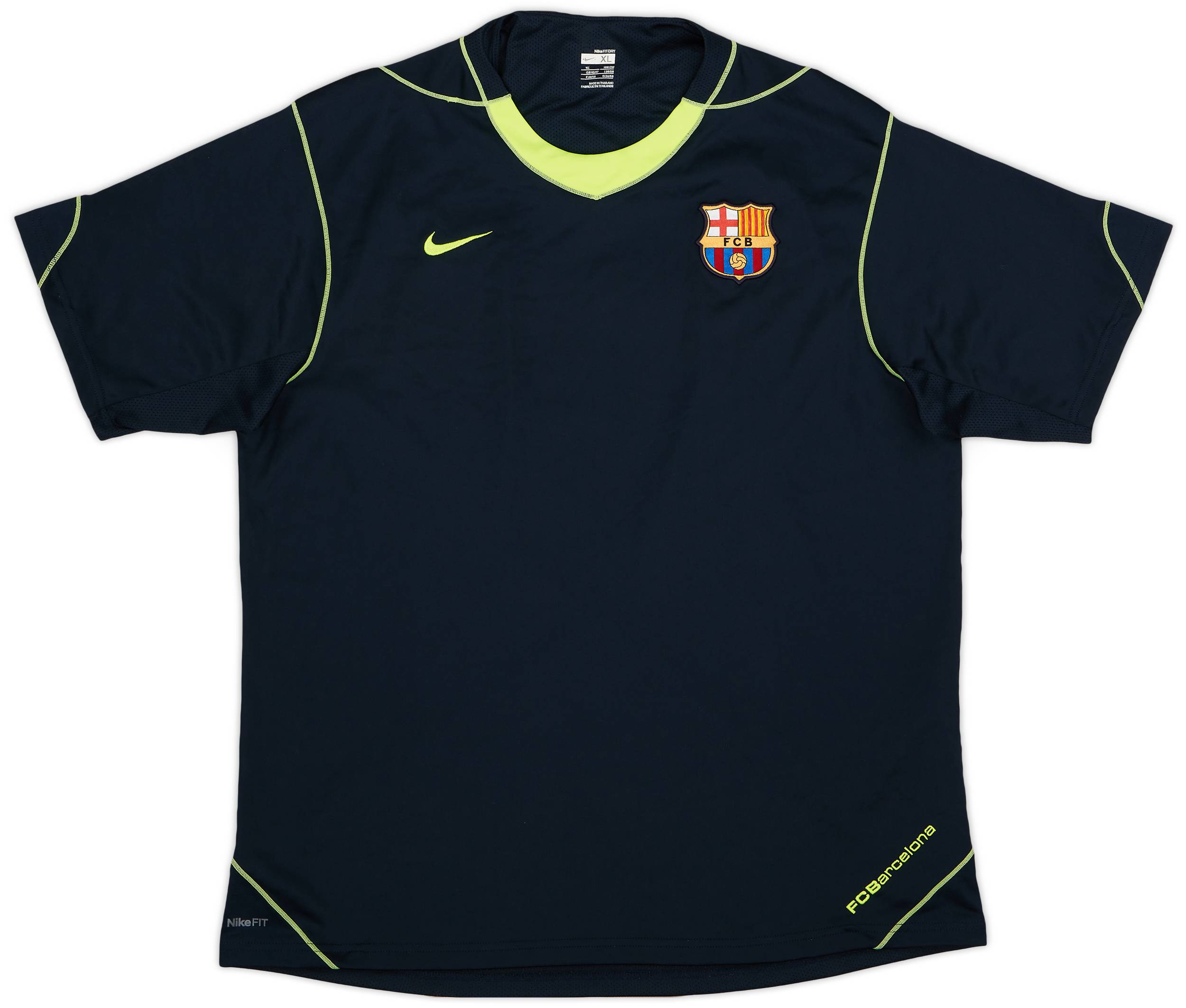 2007-08 Barcelona Nike Training Shirt - 9/10 - (XL)