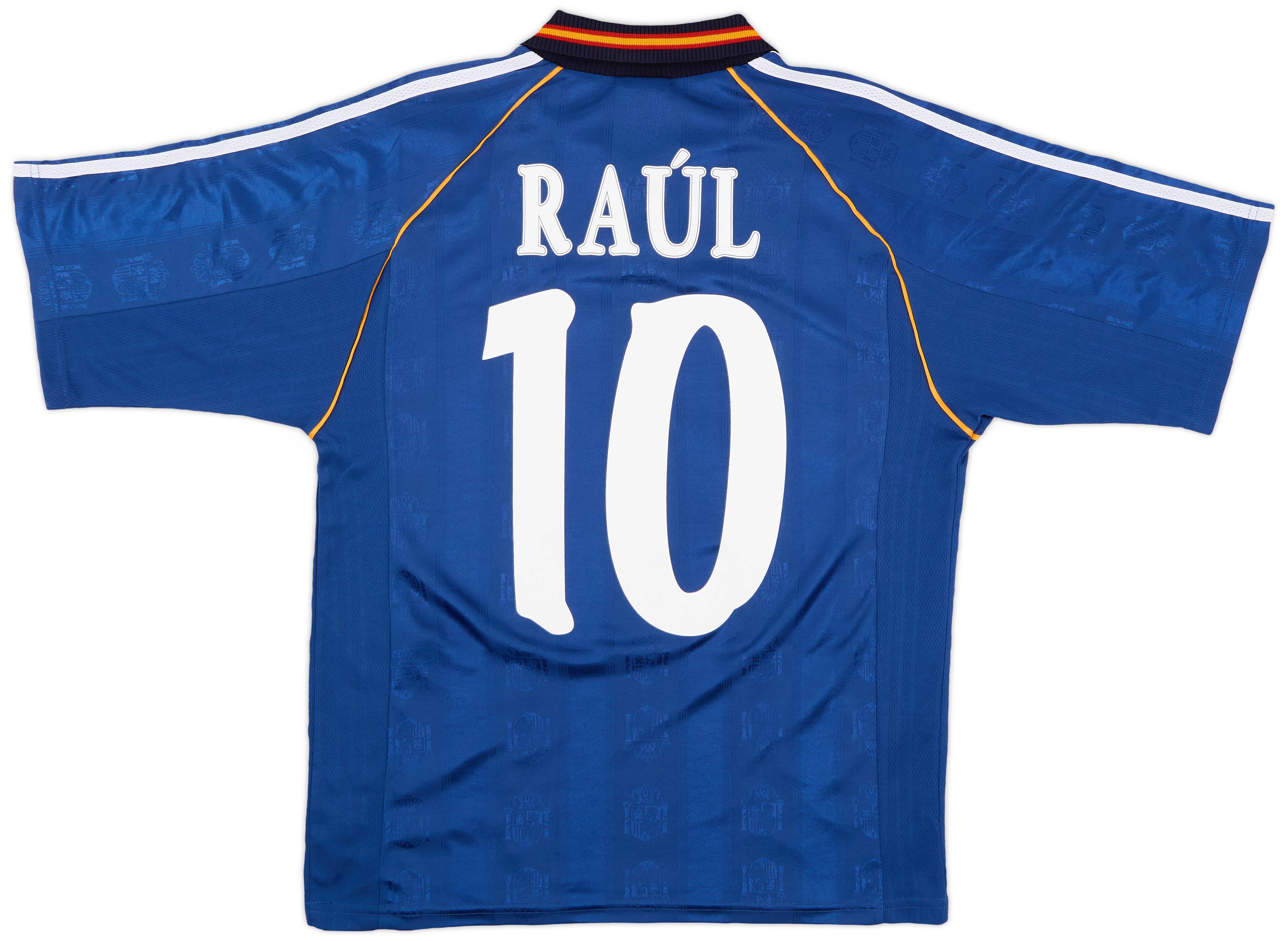 1999-00 Spain Away Shirt Raul #10 - 8/10 - (S)