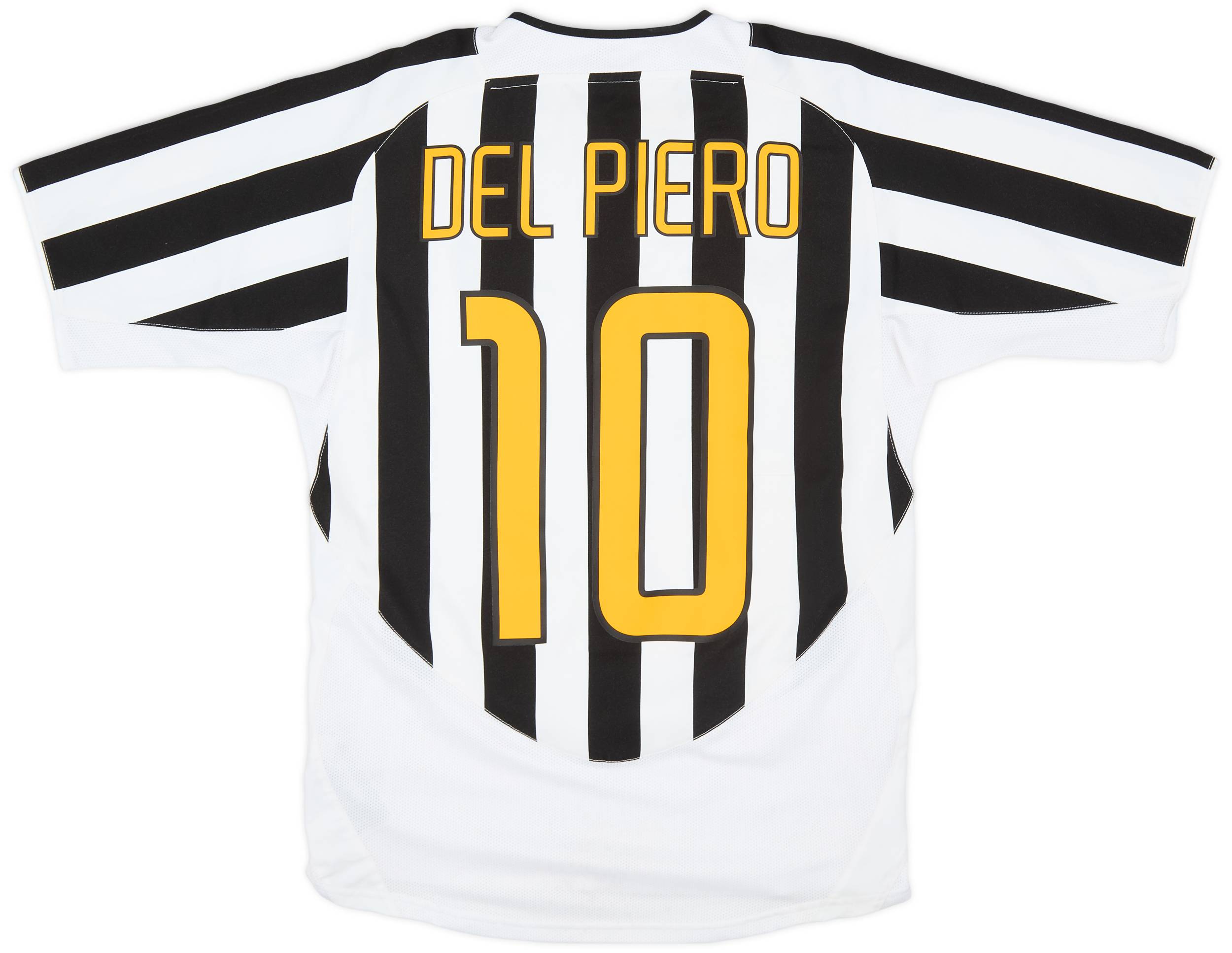2003-04 Juventus Home Shirt Del Piero #10 - 6/10 - (S)