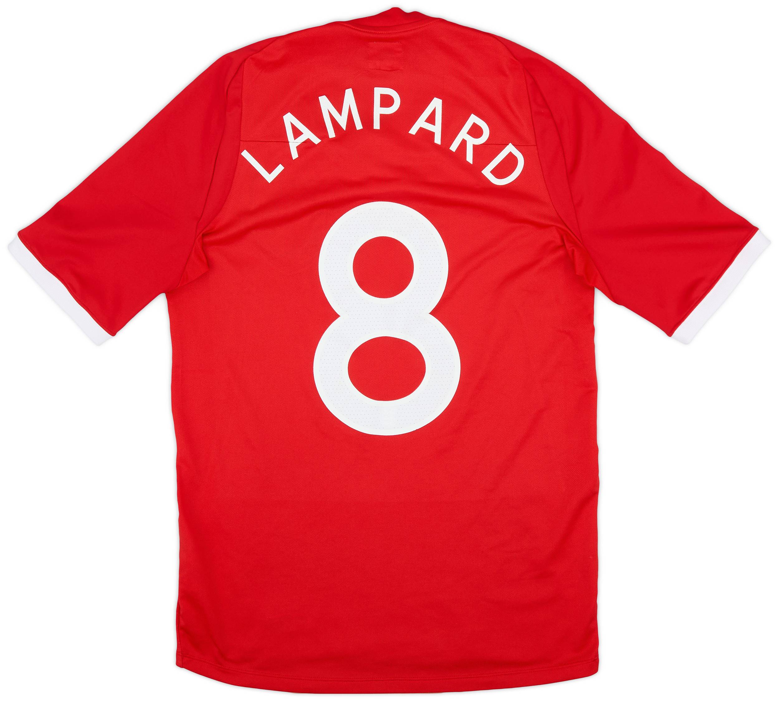 2010-11 England Away Shirt Lampard #8 - 5/10 - (S)
