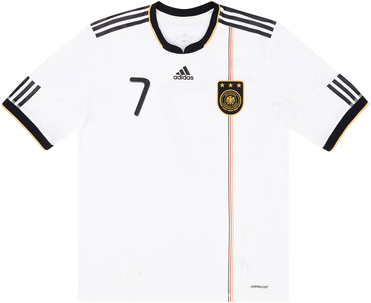 2010-11 Germany Match Issue Home Shirt #7
