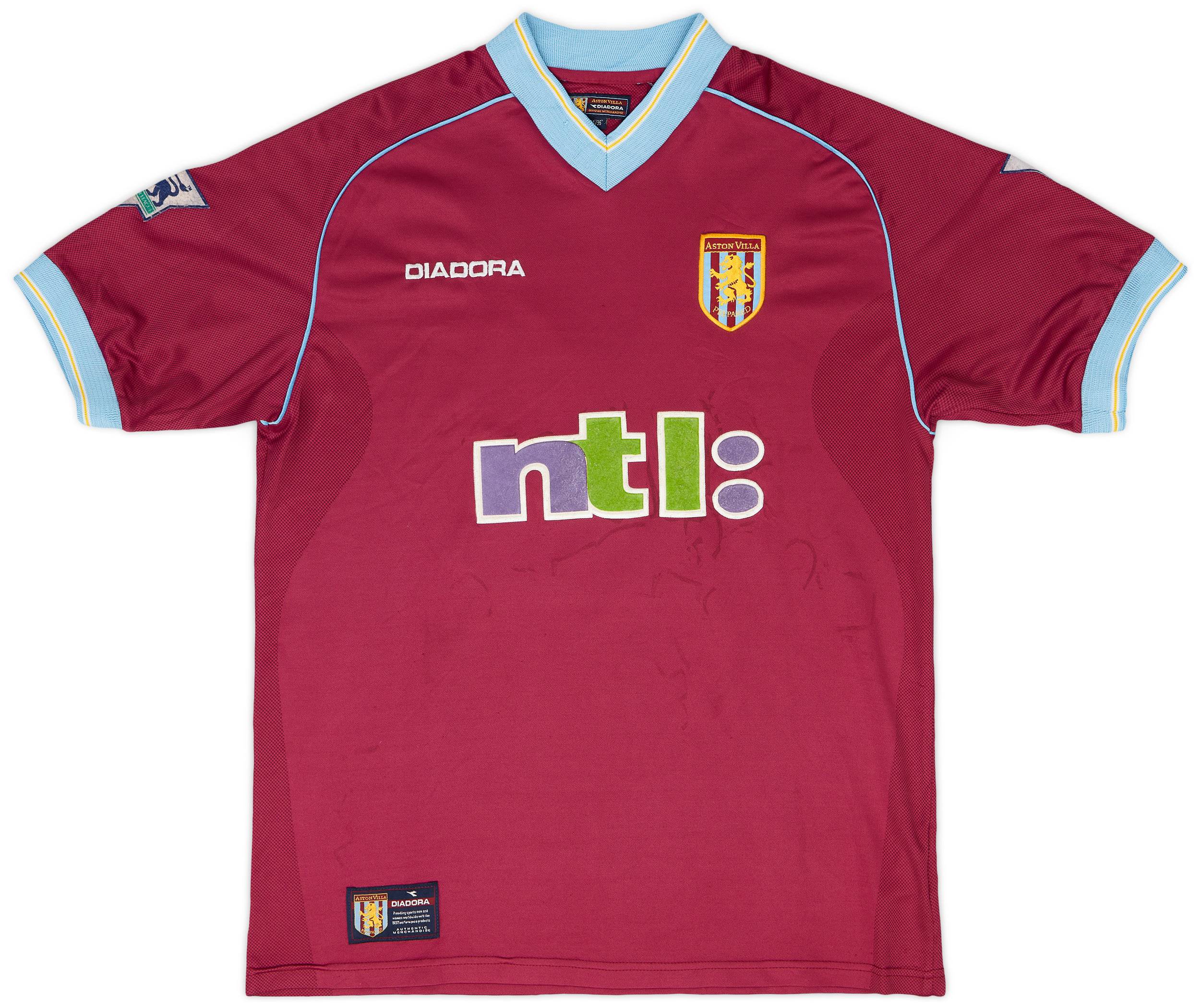 Aston Villa アストンヴィラ 2002 diadora Home Aston Villa アストン