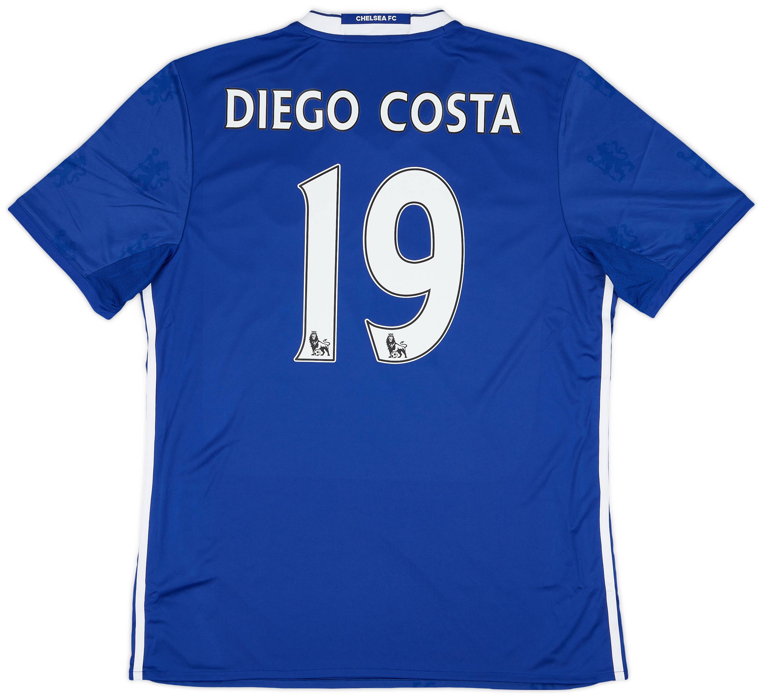 2016-17 Chelsea Home Shirt Diego Costa #19 (L)